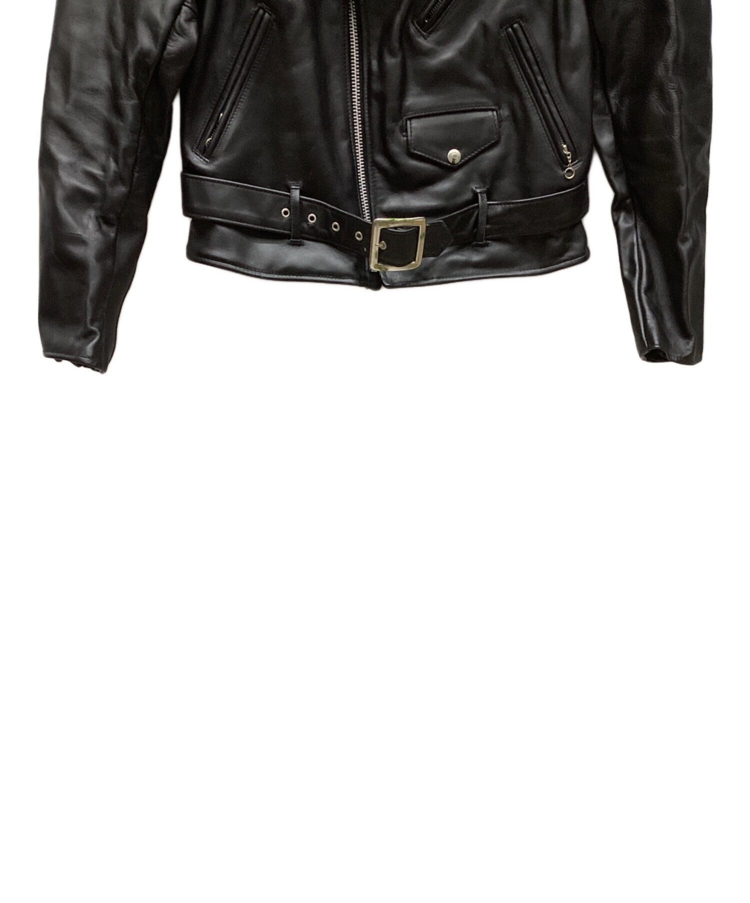 中古・古着通販】Schott (ショット) レザーライダースジャケット