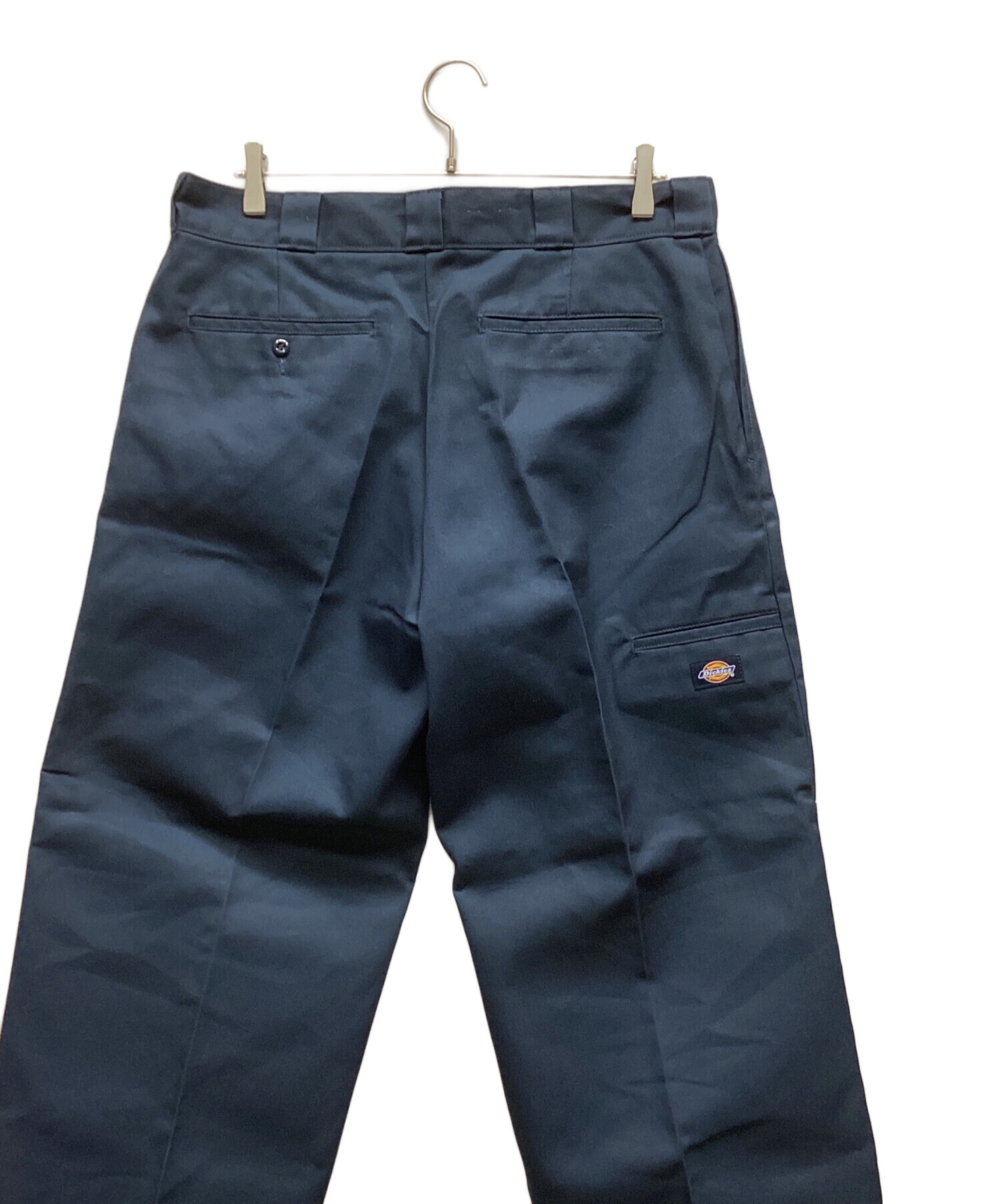 90s usa製 Dickies ディッキーズ チノパン ネイビー 極太 w36 中古・古着通販】Dickies (ディッキーズ) チノパン ネイビー サイズ