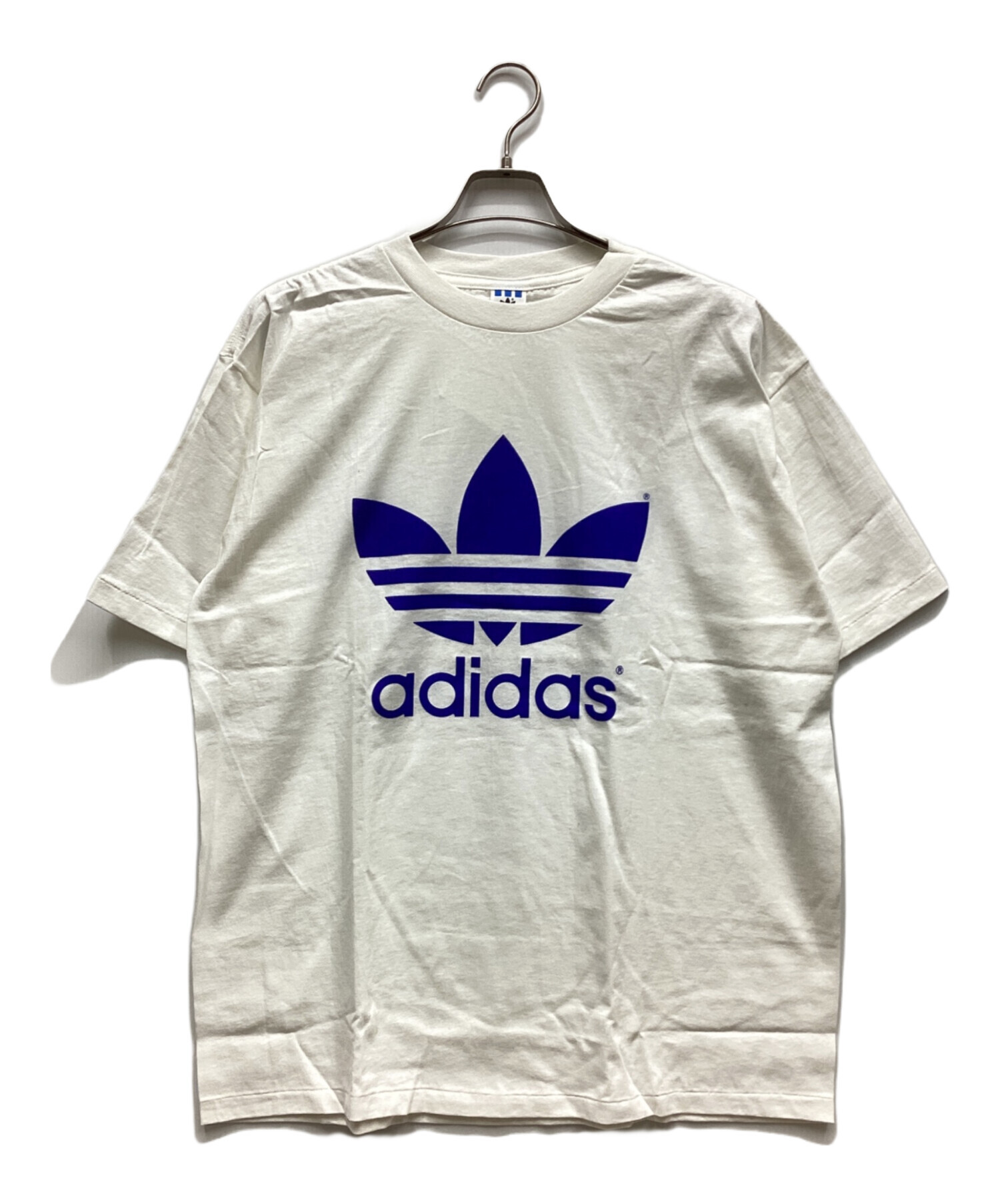 中古・古着通販】adidas (アディダス) 半袖Tシャツ ホワイト サイズ:L 