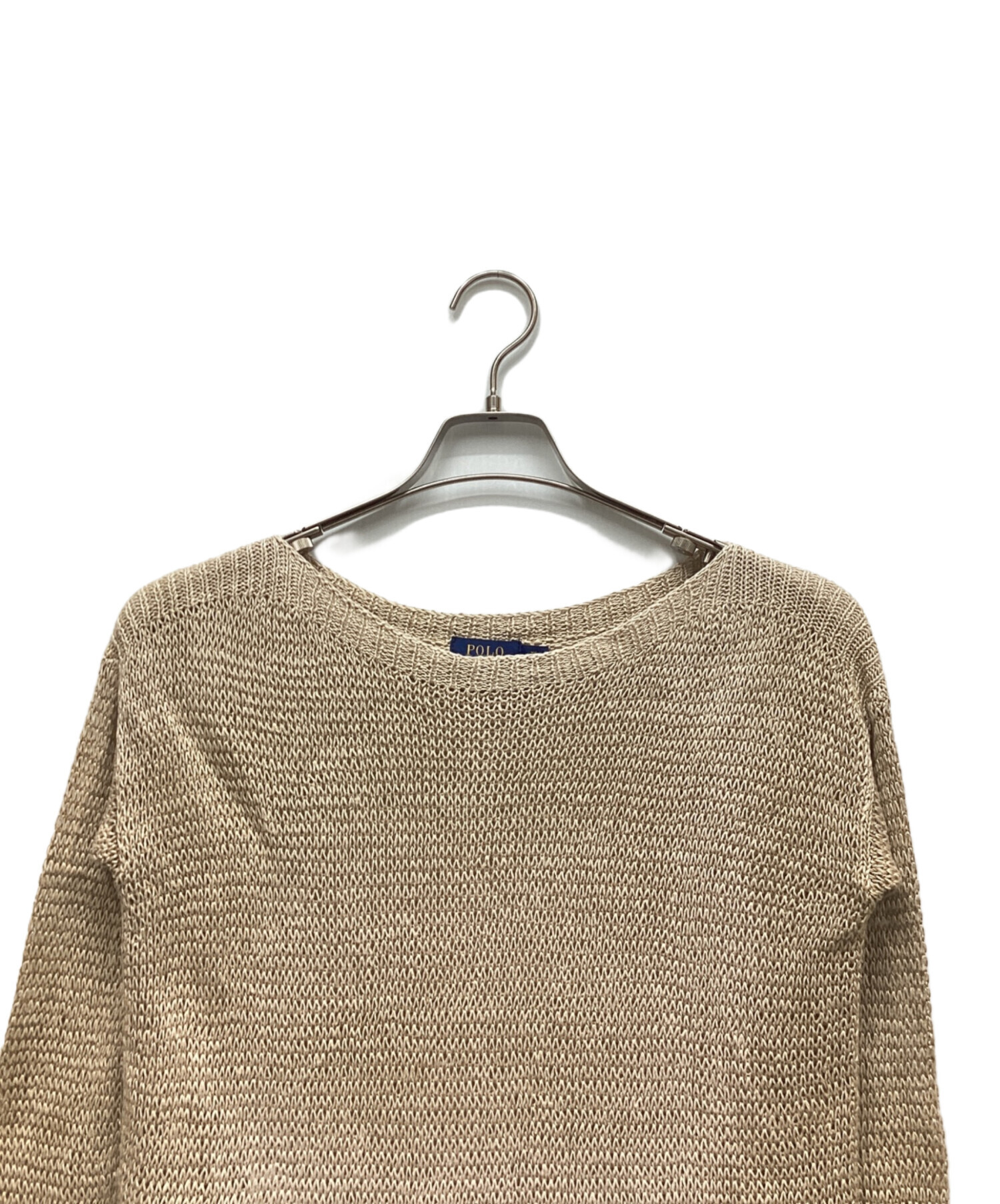 Ralph Lauren ニット ベージュ XS ラルフローレン 中古・古着通販】POLO RALPH LAUREN (ポロ・ラルフローレン) 星条旗