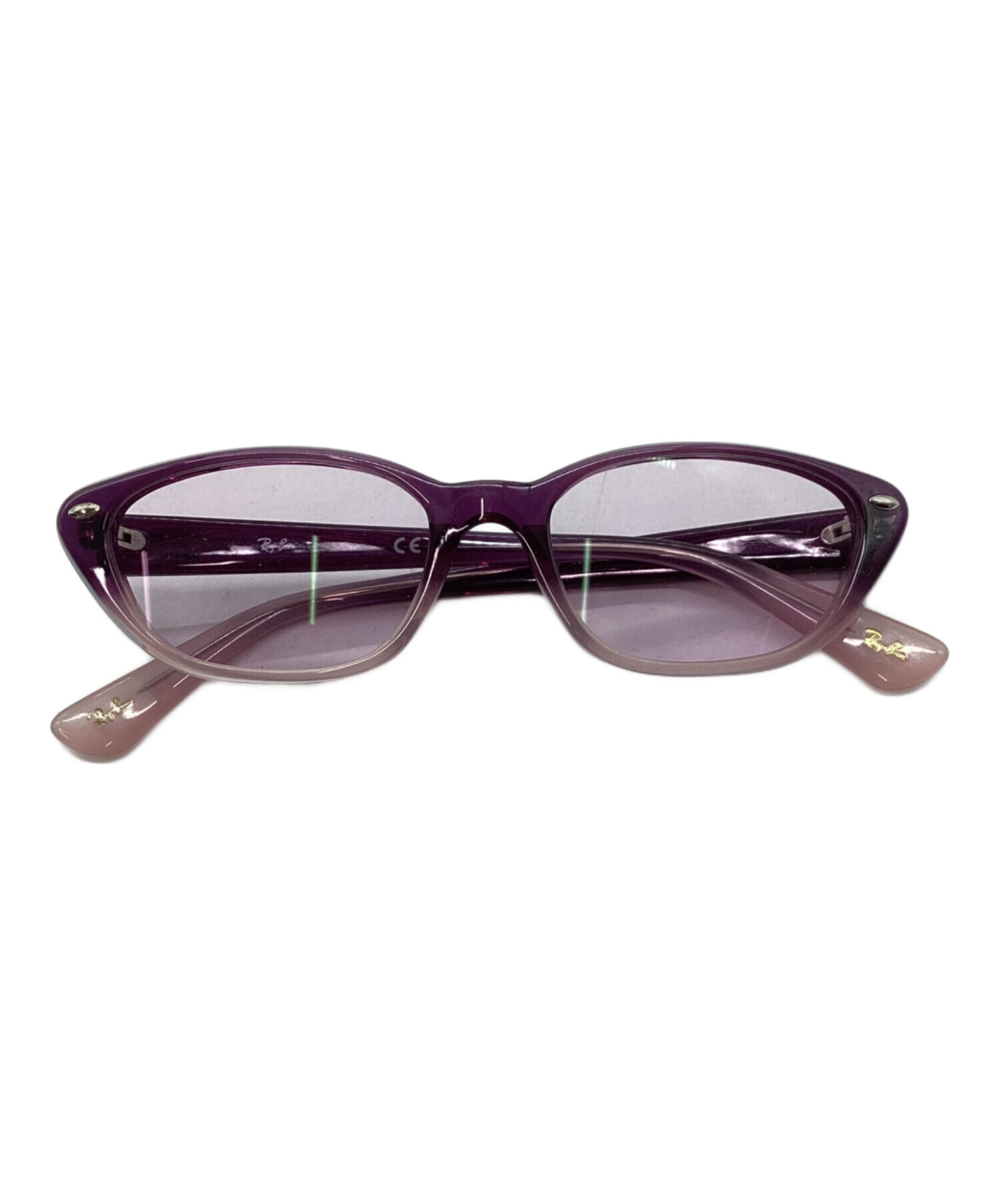 Ray-Ban レイバン サングラス - 紫x緑系 【古着】【中古】 中古・古着通販】RAY-BAN (レイバン) サングラス パープル｜ブランド