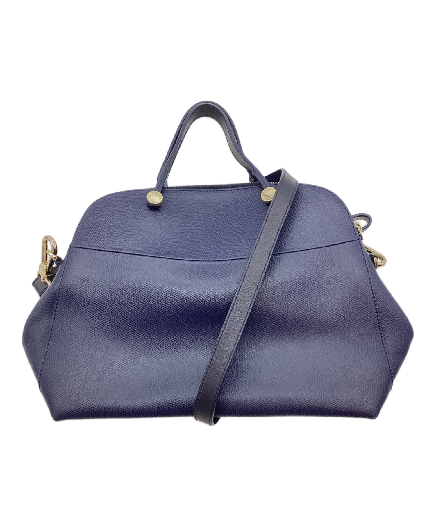◇15418　中古品　FURLA　フルラ　2WAYバッグ　2点セット 中古・古着通販】FURLA (フルラ) 2WAYバッグ ネイビー｜ブランド・古着