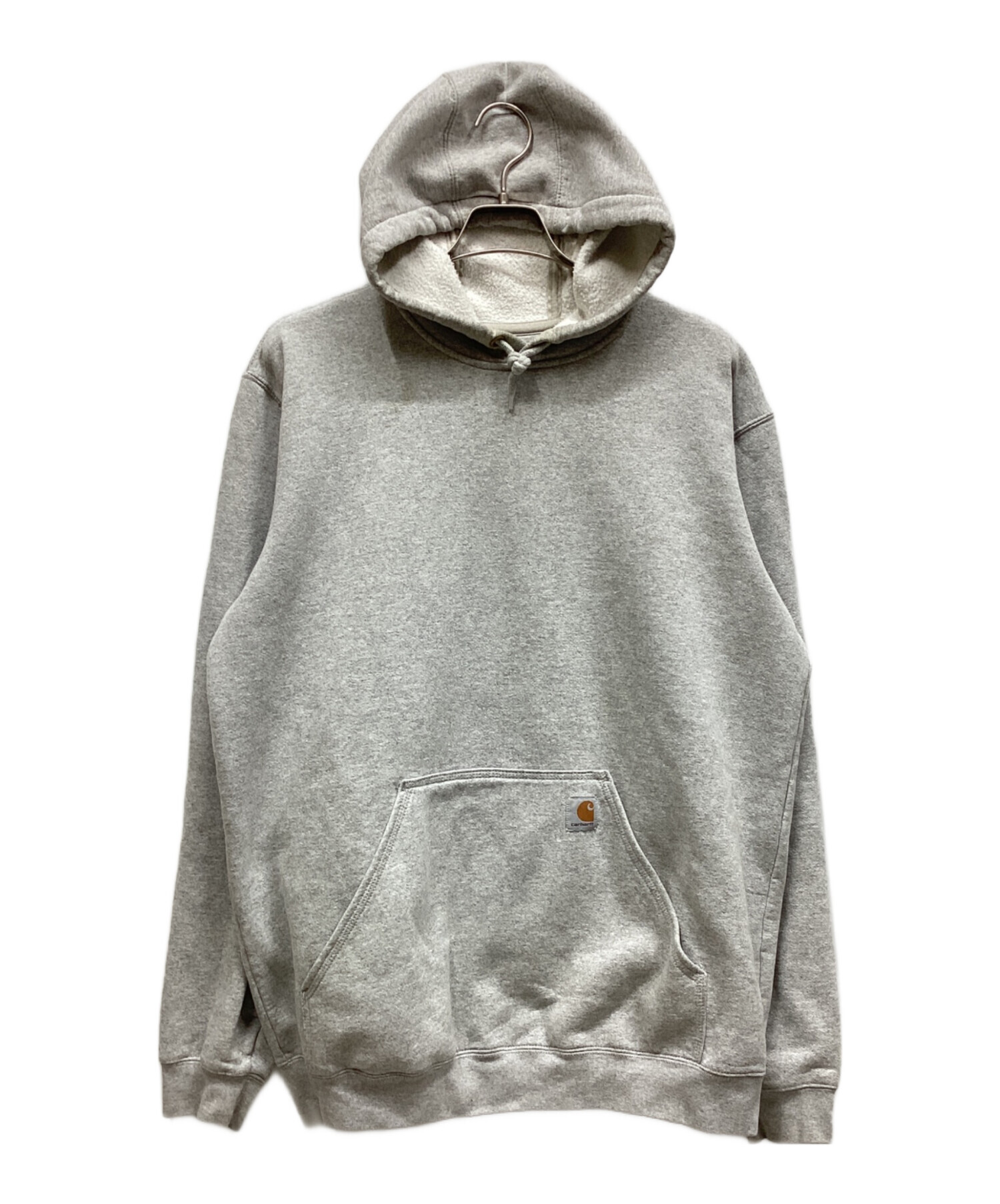 中古・古着通販】CarHartt (カーハート) パーカー ライトグレー サイズ 