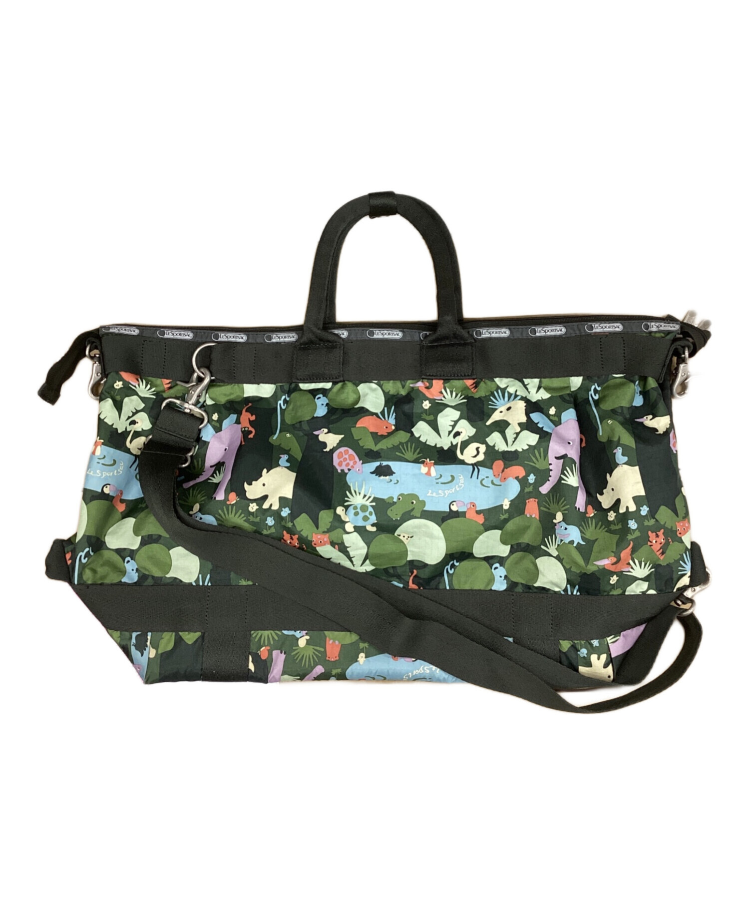 レスポートサック 2WAY  【Aランク】【中古】 中古・古着通販】LeSportsac (レスポートサック) 2WAYバッグ グリーン