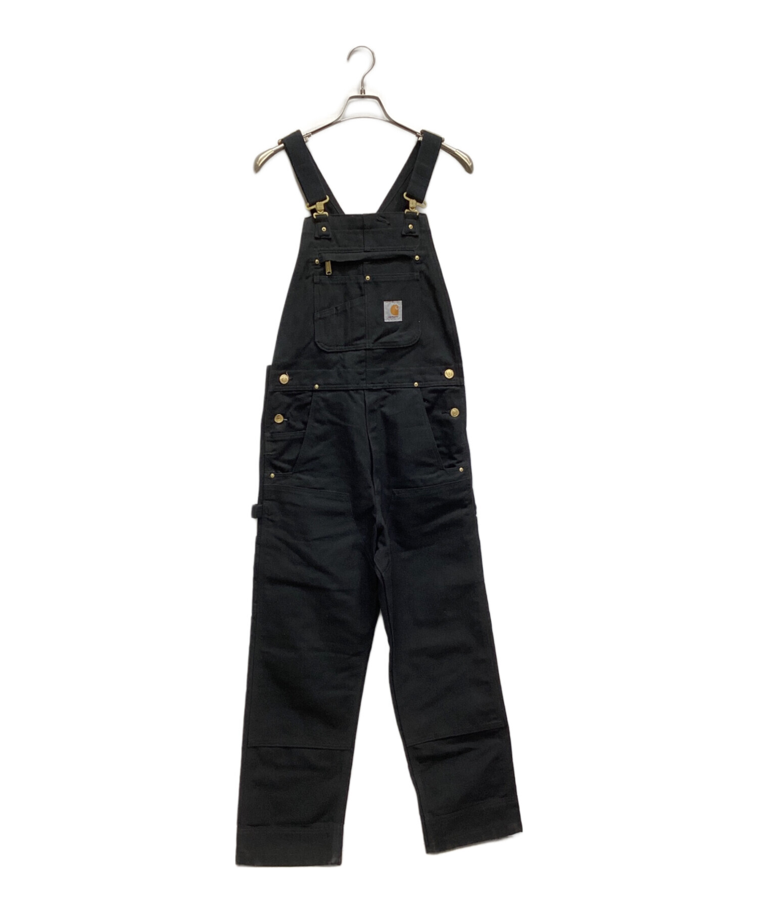 中古・古着通販】CarHartt (カーハート) オーバーオール ブラック