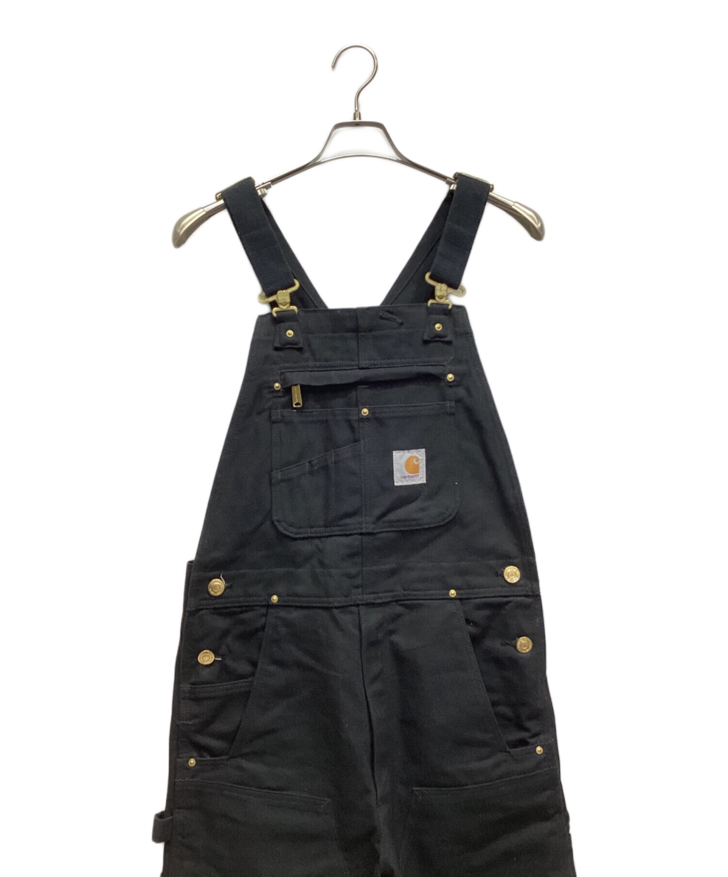 中古・古着通販】CarHartt (カーハート) オーバーオール ブラック
