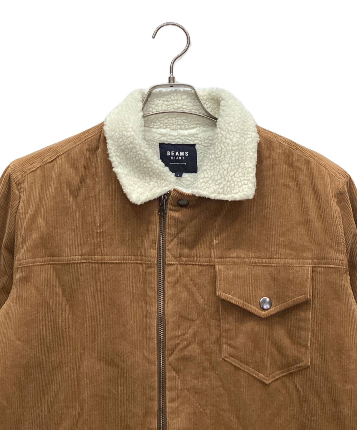 BEAMS HEART コーデュロイセットアップ50サイズ 中古・古着通販】BEAMS HEART (ビームスハート) テックコーデュロイ