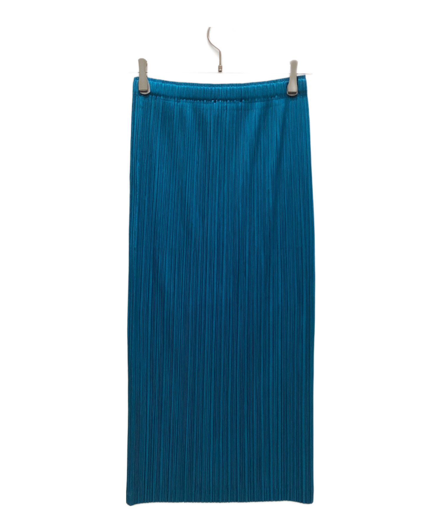 中古・古着通販】PLEATS PLEASE (プリーツプリーズ) スカート ブルー