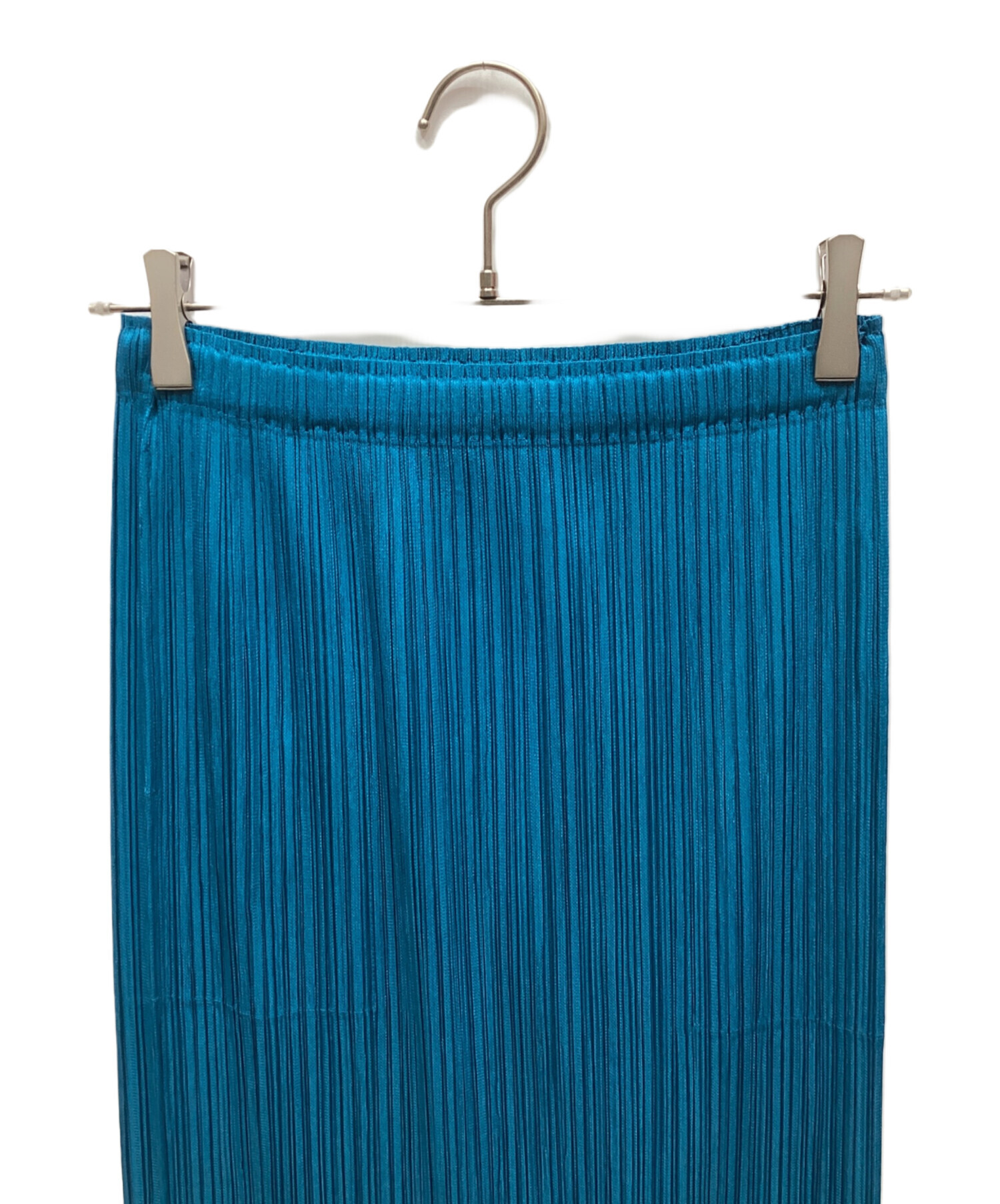 中古・古着通販】PLEATS PLEASE (プリーツプリーズ) スカート ブルー