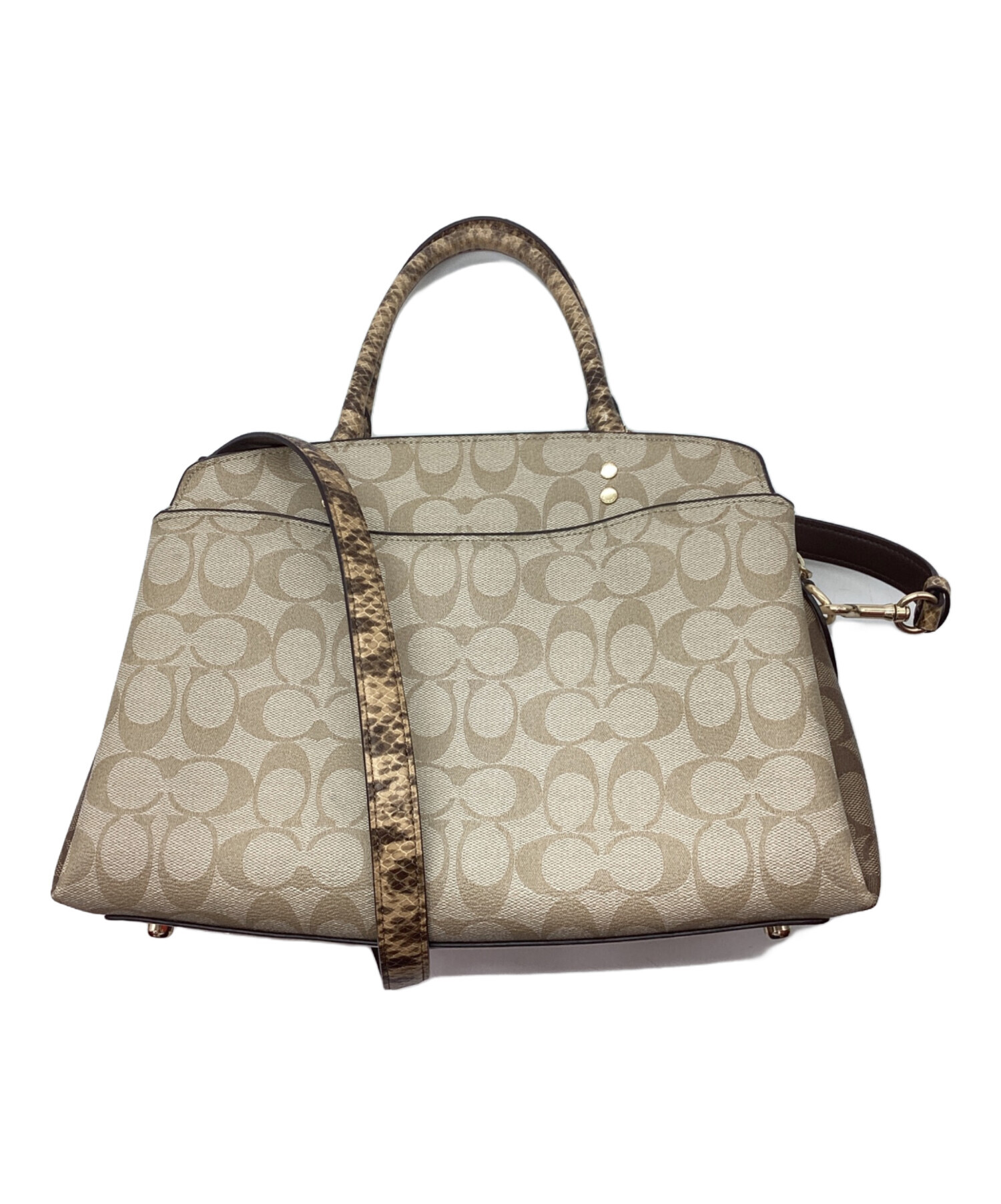 コーチ 2way牛革バッグ 新品未使用 中古・古着通販】COACH (コーチ) 2WAYバッグ｜ブランド・古着通販