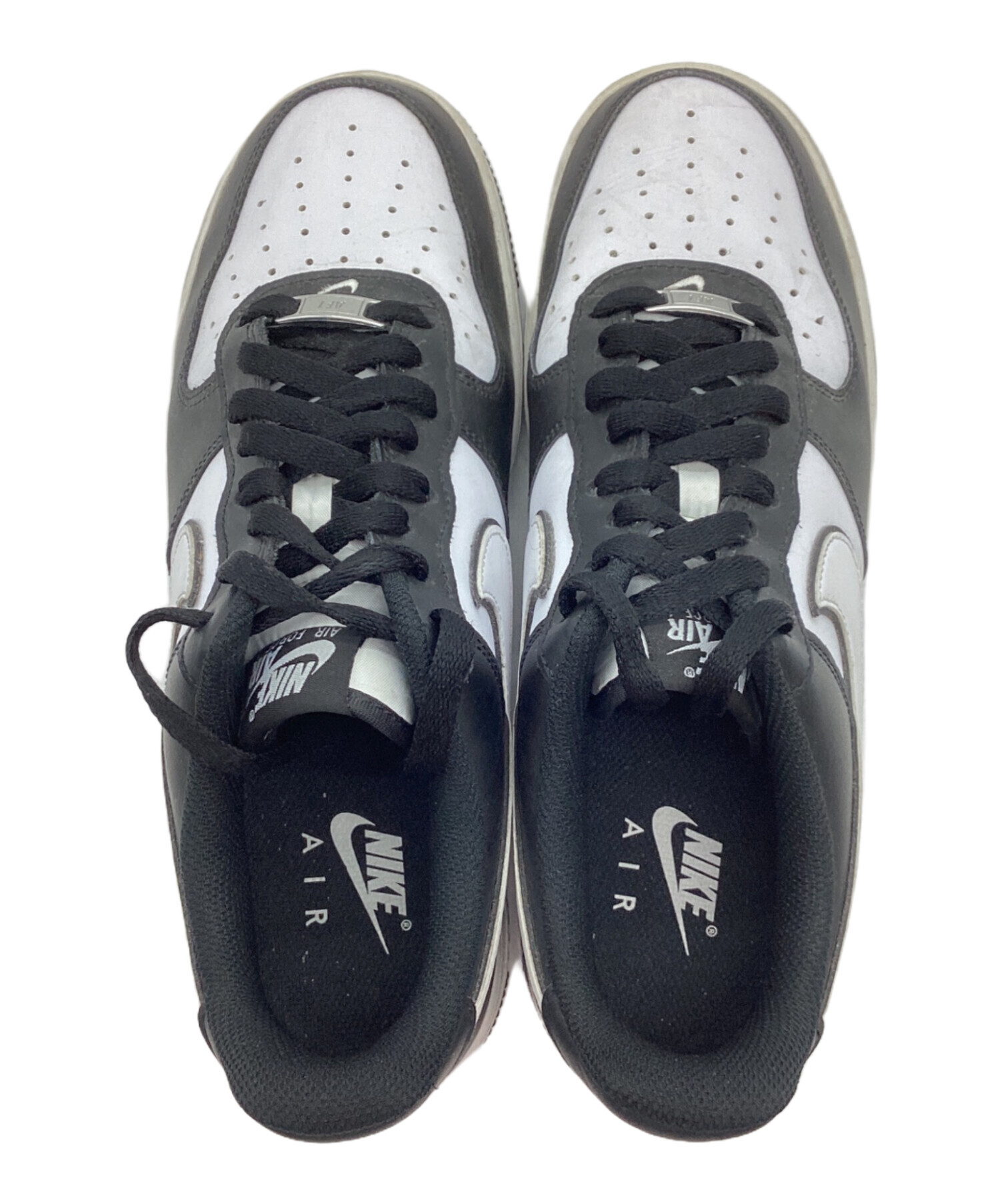 中古・古着通販】NIKE (ナイキ) スニーカー ホワイト×ブラック サイズ 