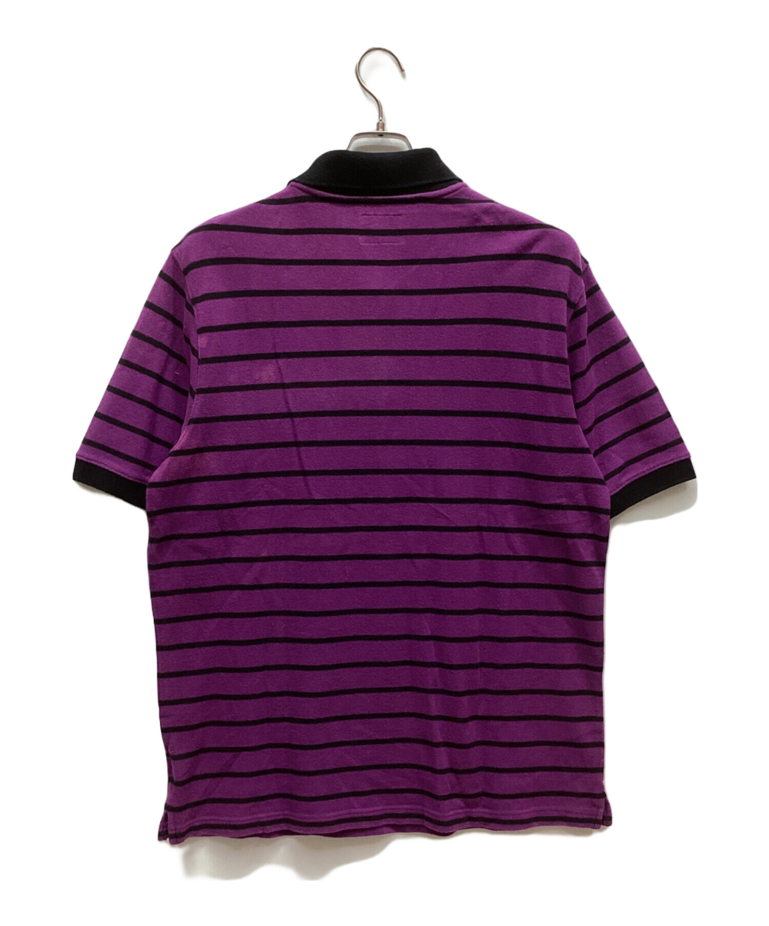 美品 00s stussy USA製 ポロシャツ L 中古・古着通販】stussy (ステューシー) ポロシャツ グレー サイズ:L