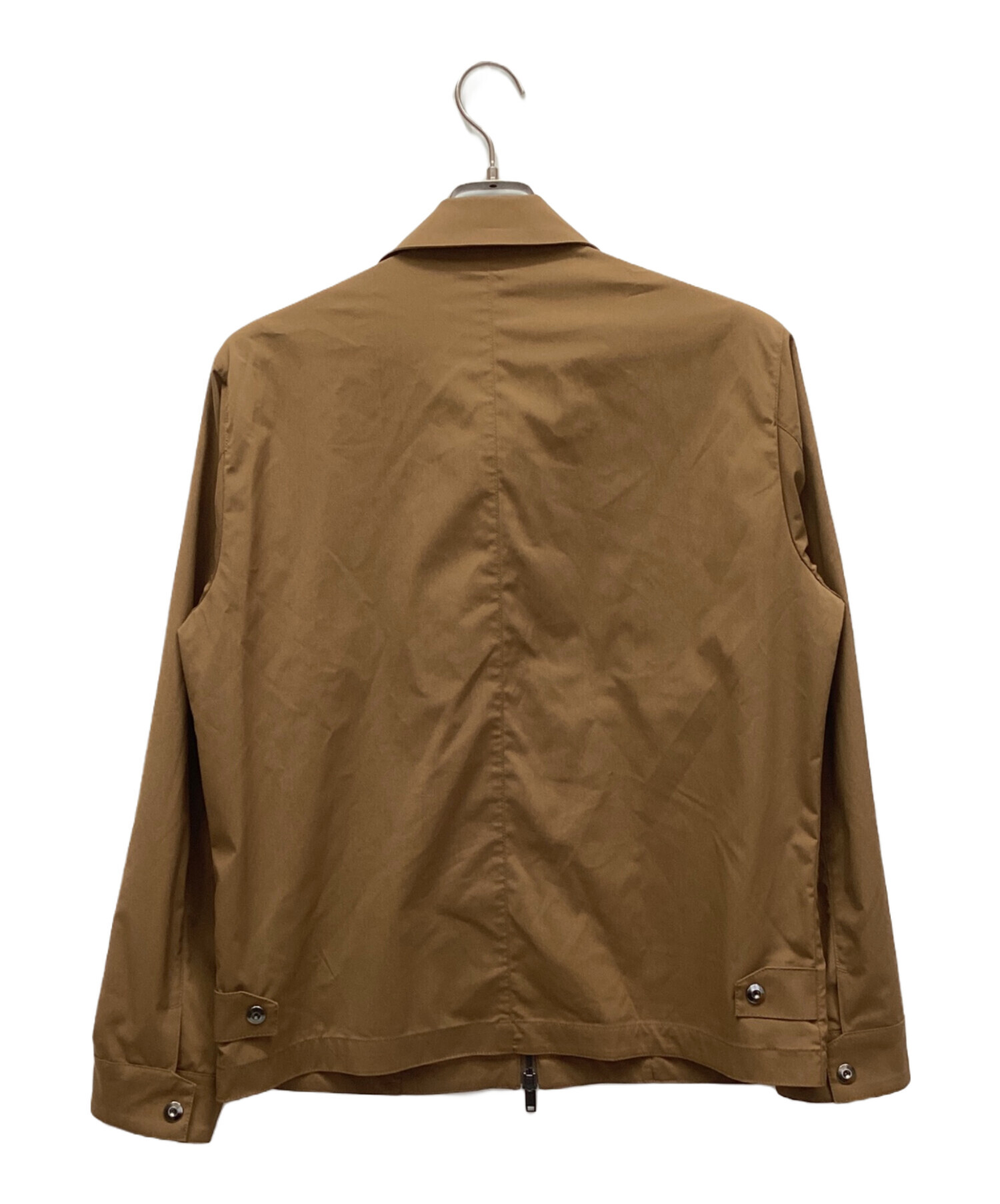 中古・古着通販】PLST (プラステ) ジップジャケット ブラウン サイズ:M