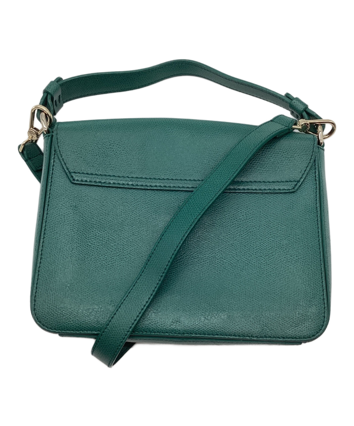 中古・古着通販】FURLA (フルラ) ハンドバッグ グリーン｜ブランド 