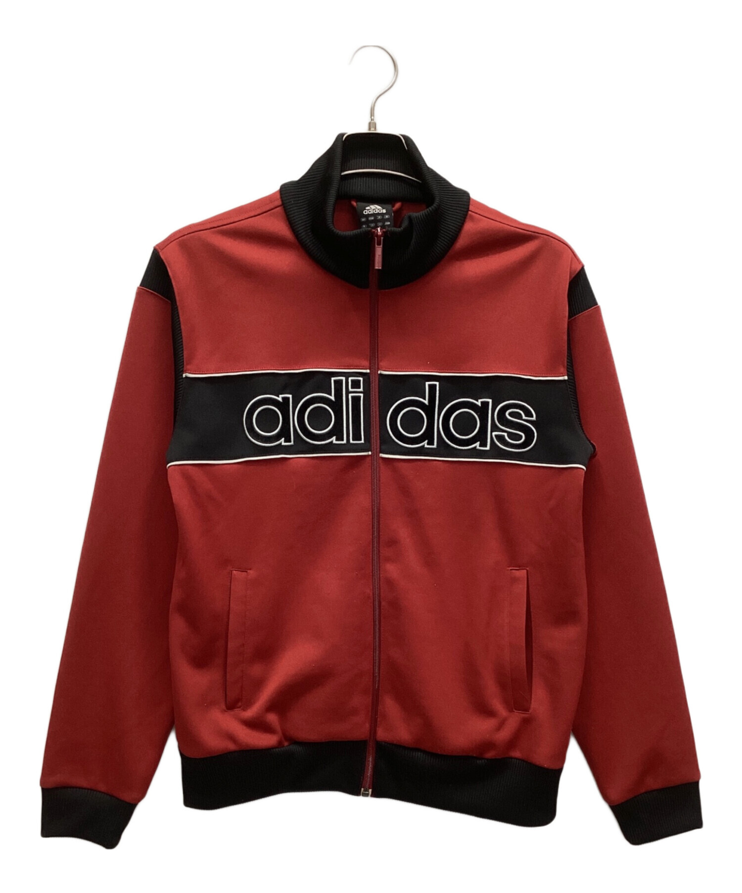 中古・古着通販】adidas (アディダス) トラックジャケット レッド