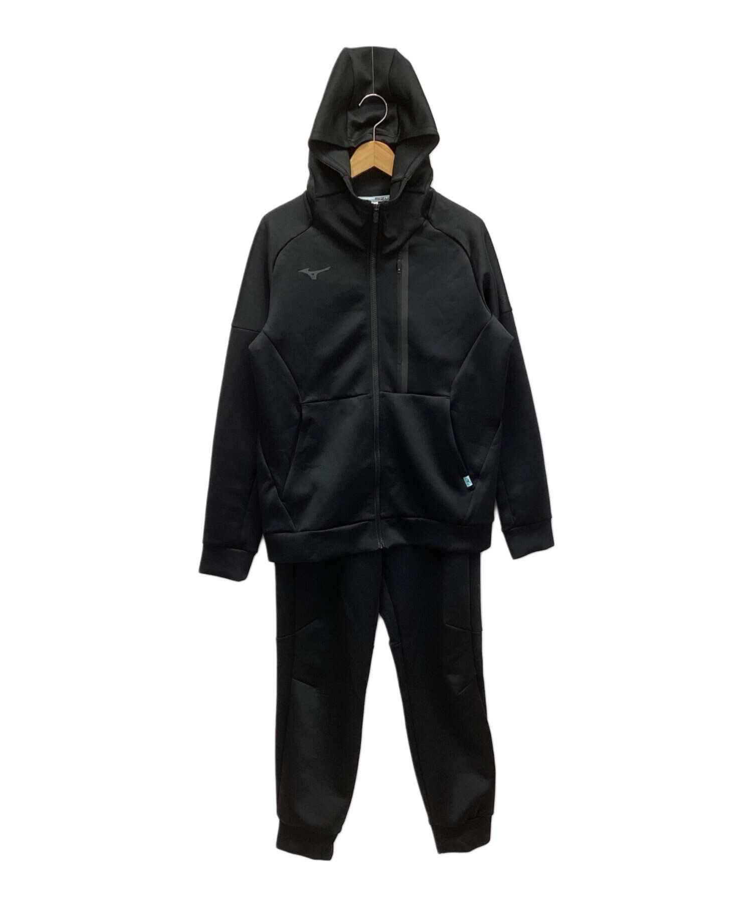 中古・古着通販】MIZUNO (ミズノ) ジャージセット ブラック サイズ:M