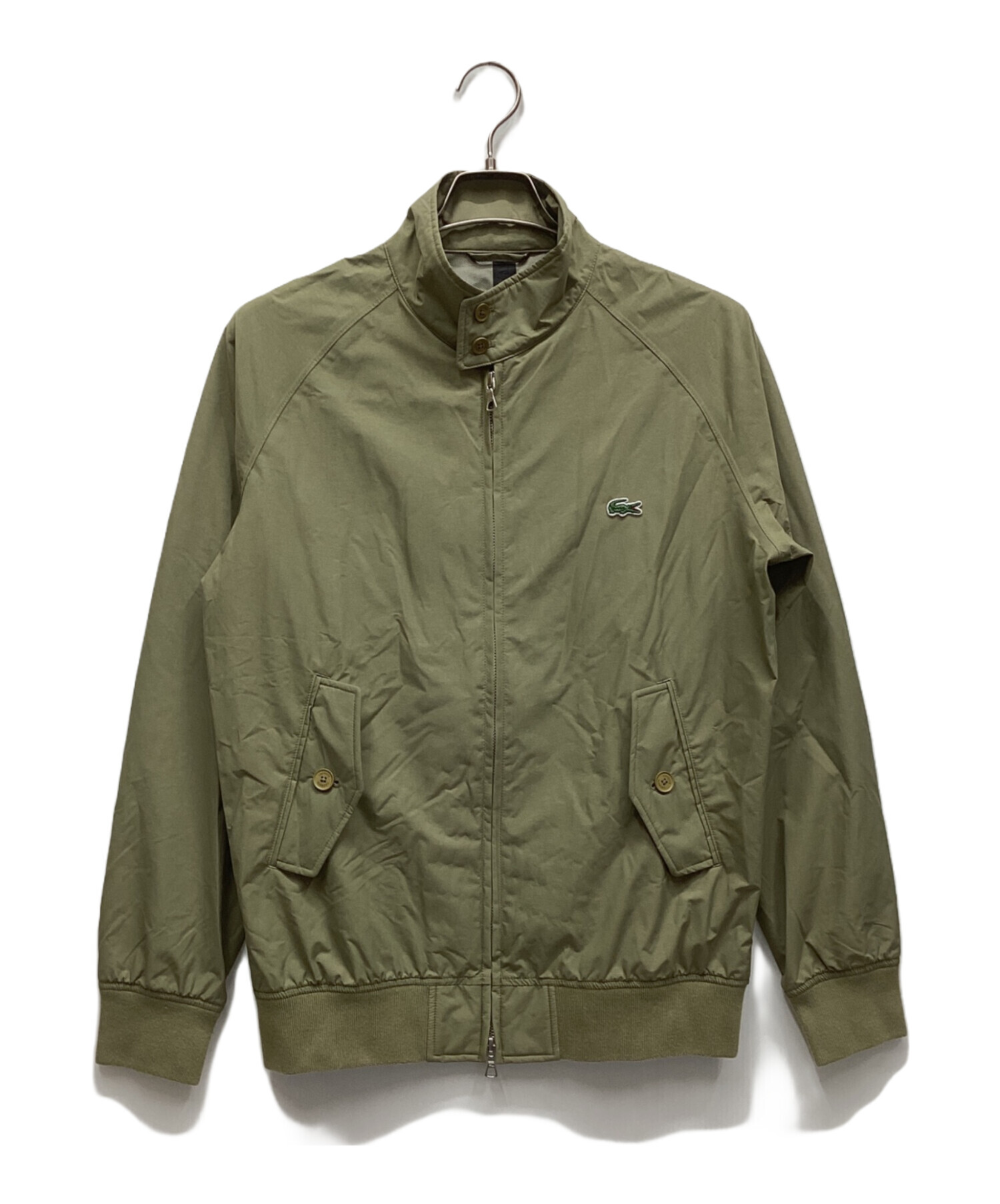 中古・古着通販】LACOSTE (ラコステ) スイングトップ オリーブ サイズ 