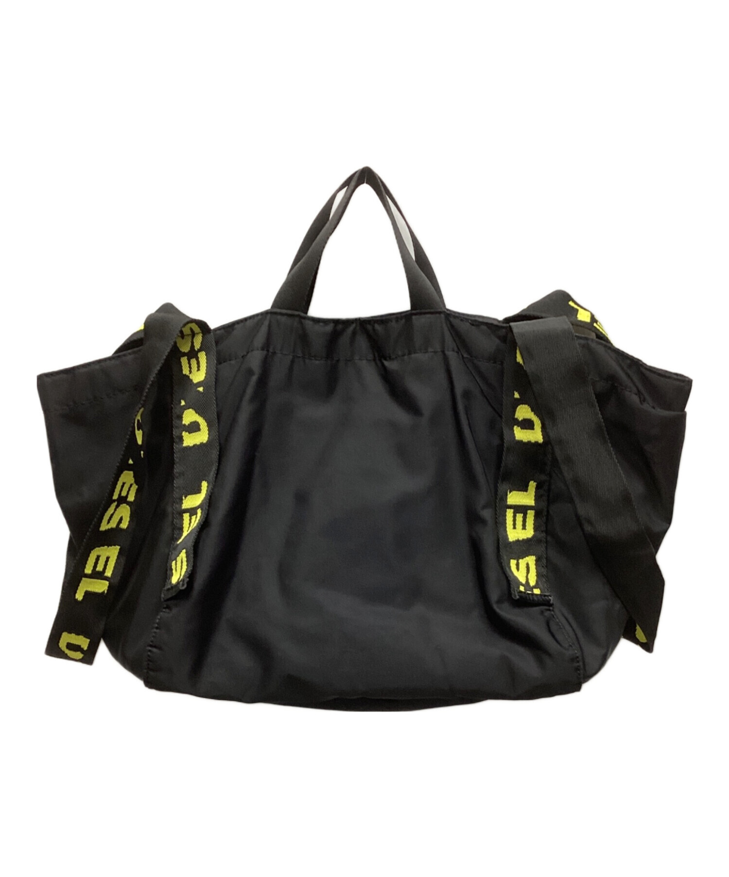中古・古着通販】DIESEL (ディーゼル) 2WAYバッグ ブラック｜ブランド