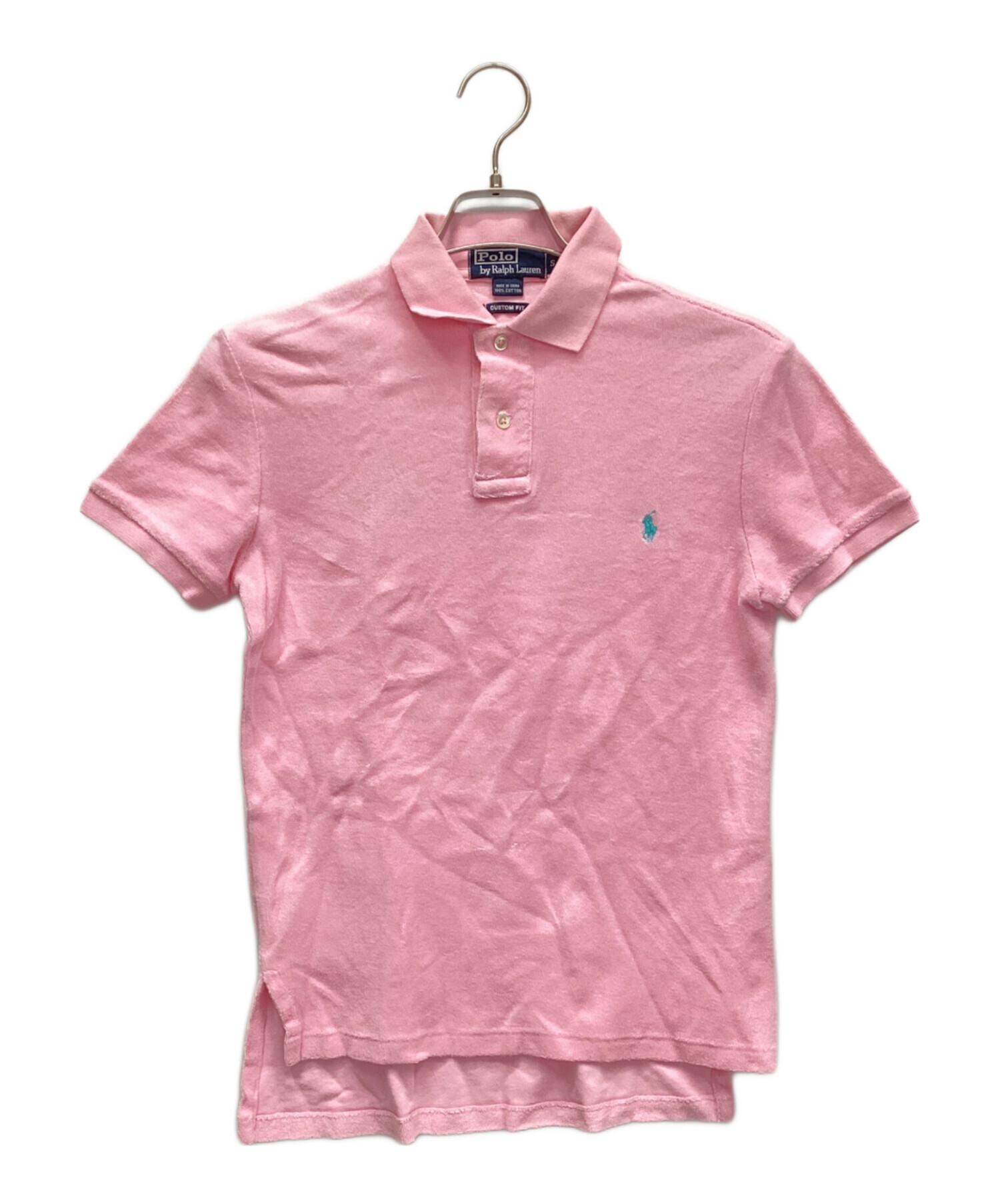 POLO RALPH LAUREN ピンク ポロシャツ M 現行QRタグ 中古・古着通販】RALPH LAUREN (ラルフローレン) ポロシャツ ピンク