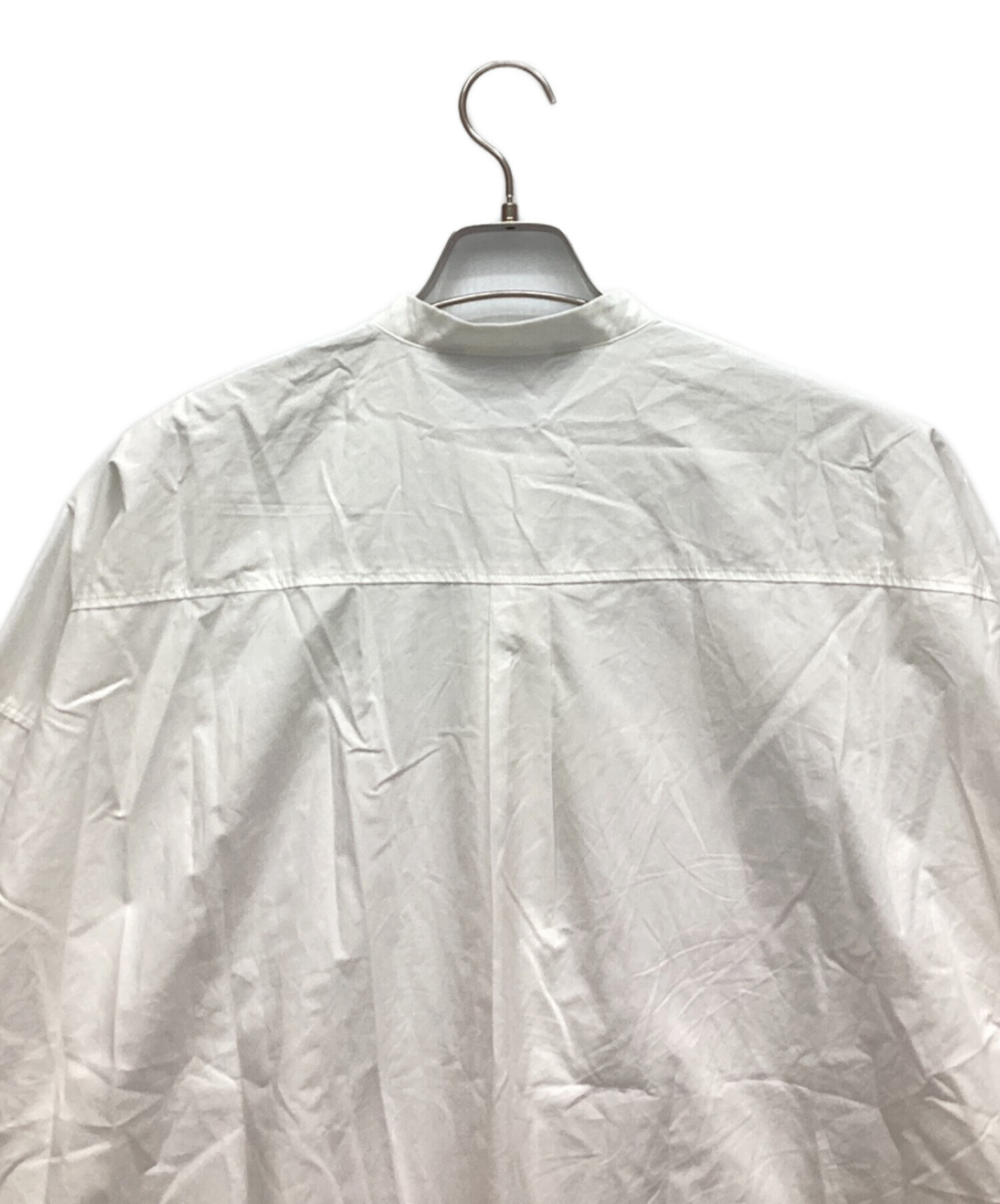 中古・古着通販】mizuiro-ind (ミズイロインド) 半袖シャツ ホワイト 