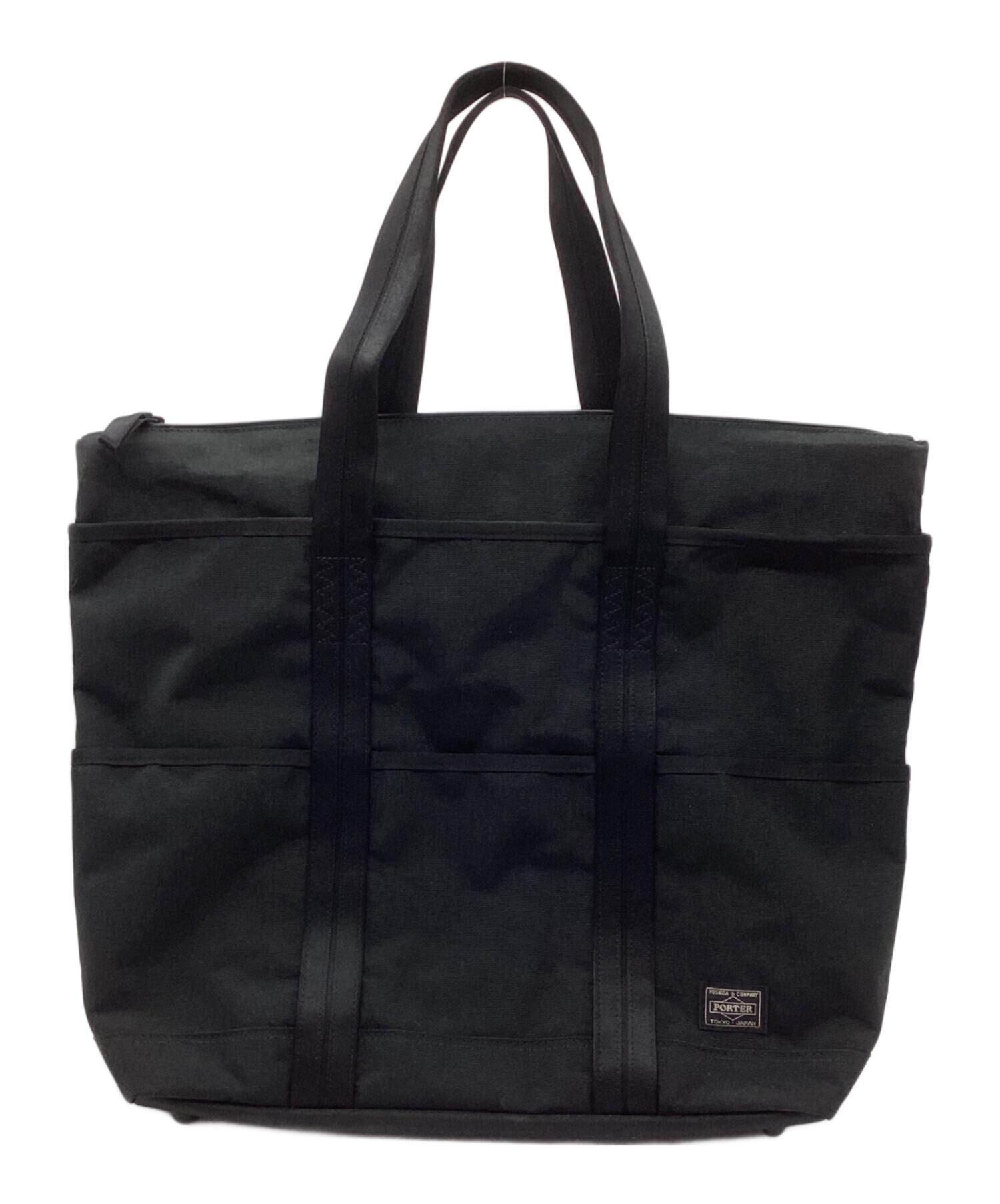 中古・古着通販】PORTER (ポーター) トートバッグ ブラック｜ブランド