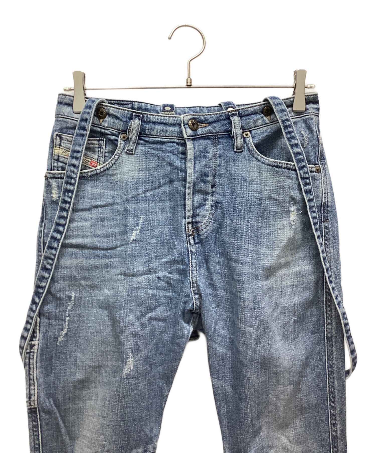 00s hedi boy DIESEL コーティングスキニーデニム レア-【新品
