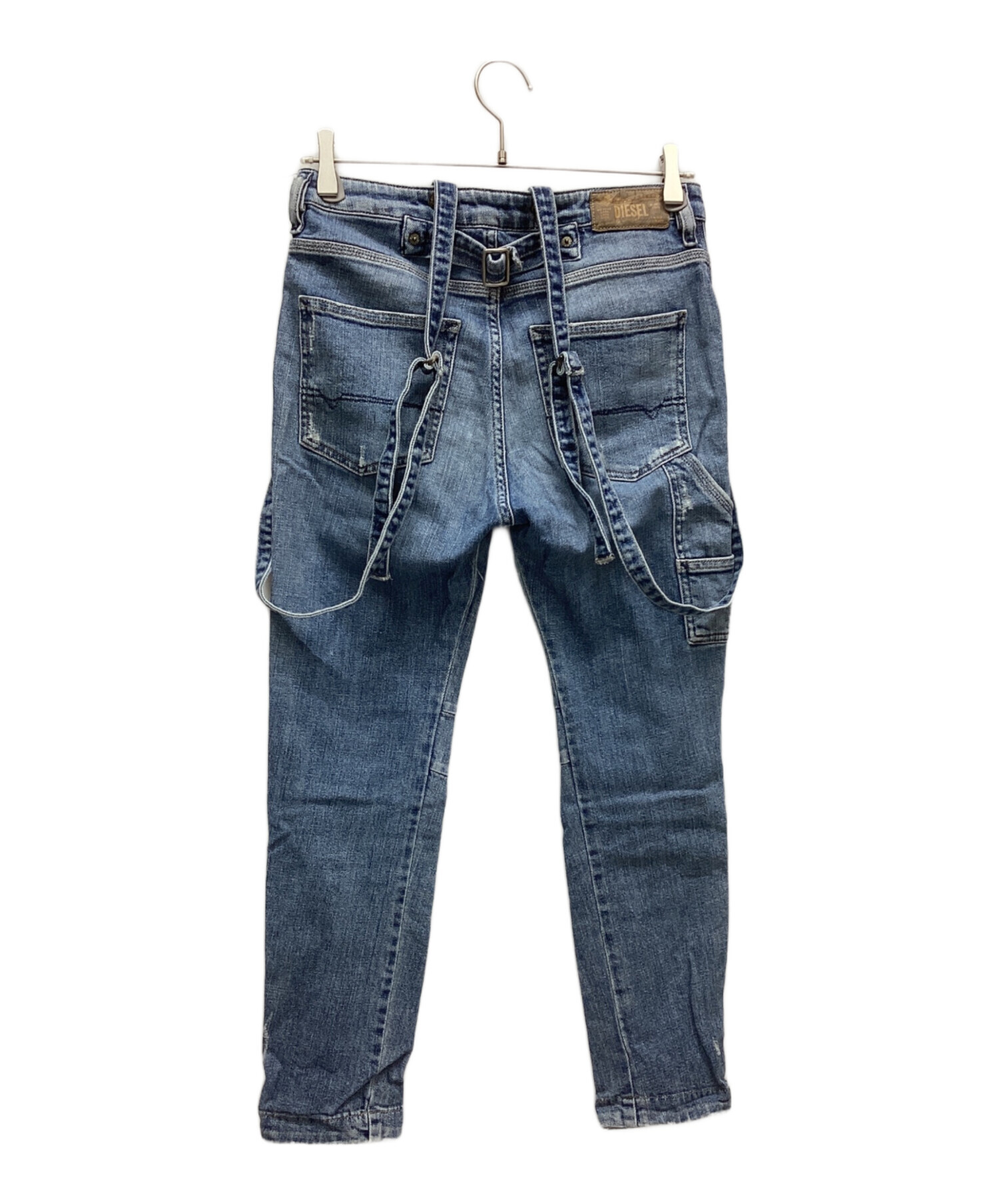 00s hedi boy DIESEL コーティングスキニーデニム レア-【新品