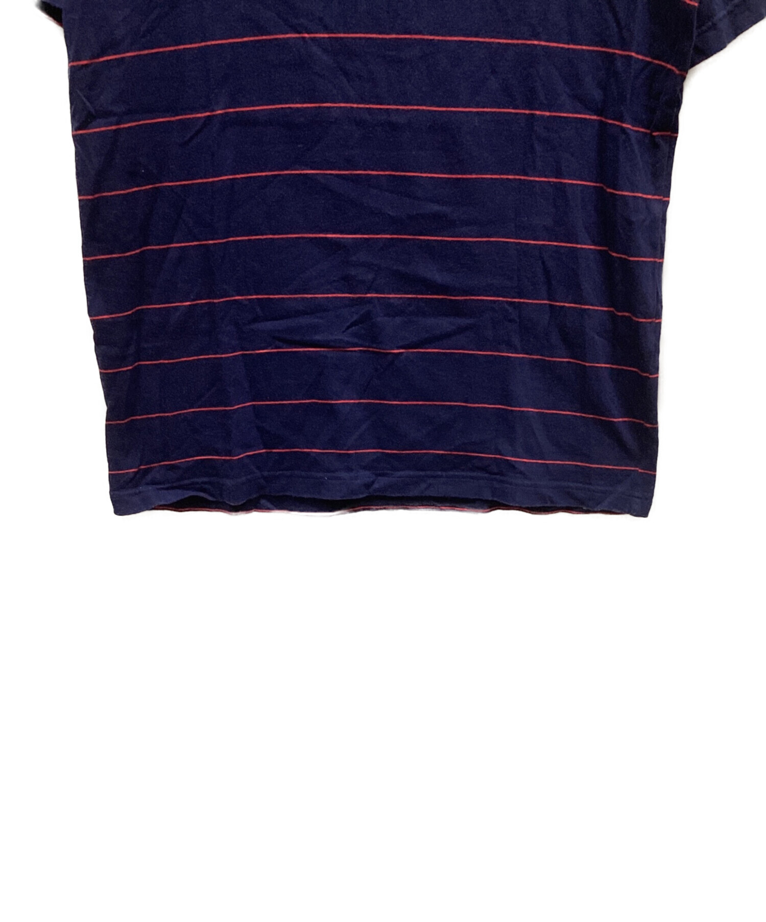 中古・古着通販】SUPREME (シュプリーム) Tシャツ ネイビー×レッド 