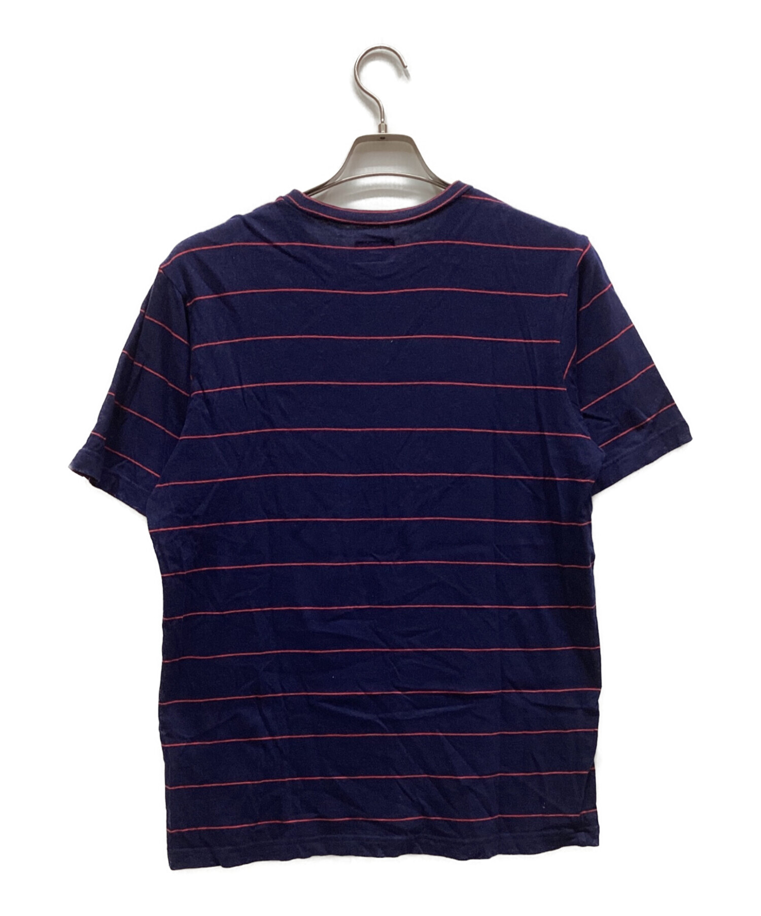 中古・古着通販】SUPREME (シュプリーム) Tシャツ ネイビー×レッド