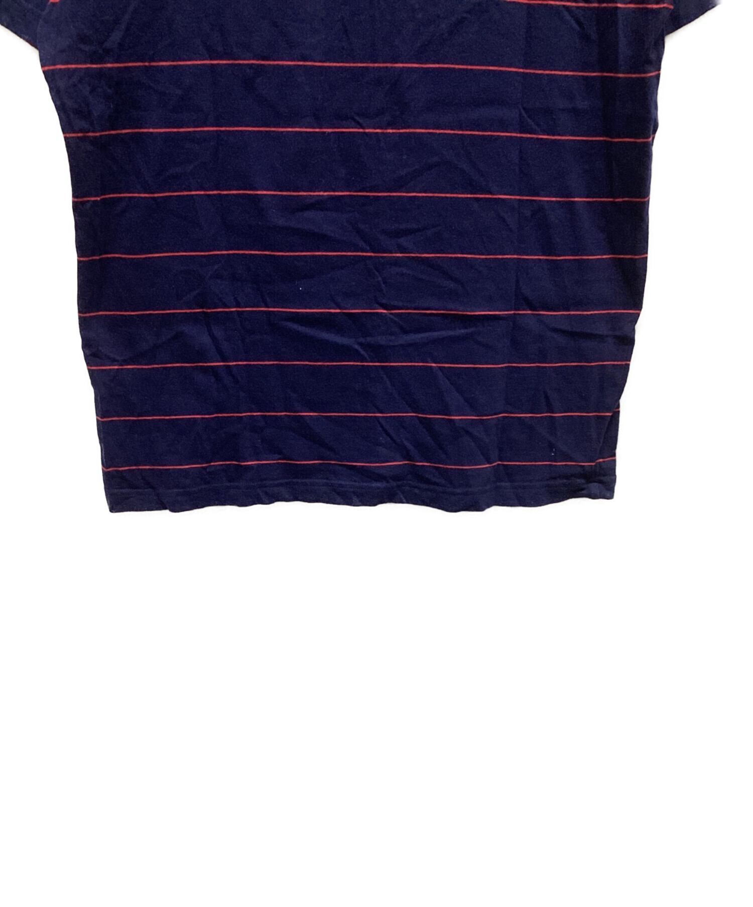 中古・古着通販】SUPREME (シュプリーム) Tシャツ ネイビー×レッド