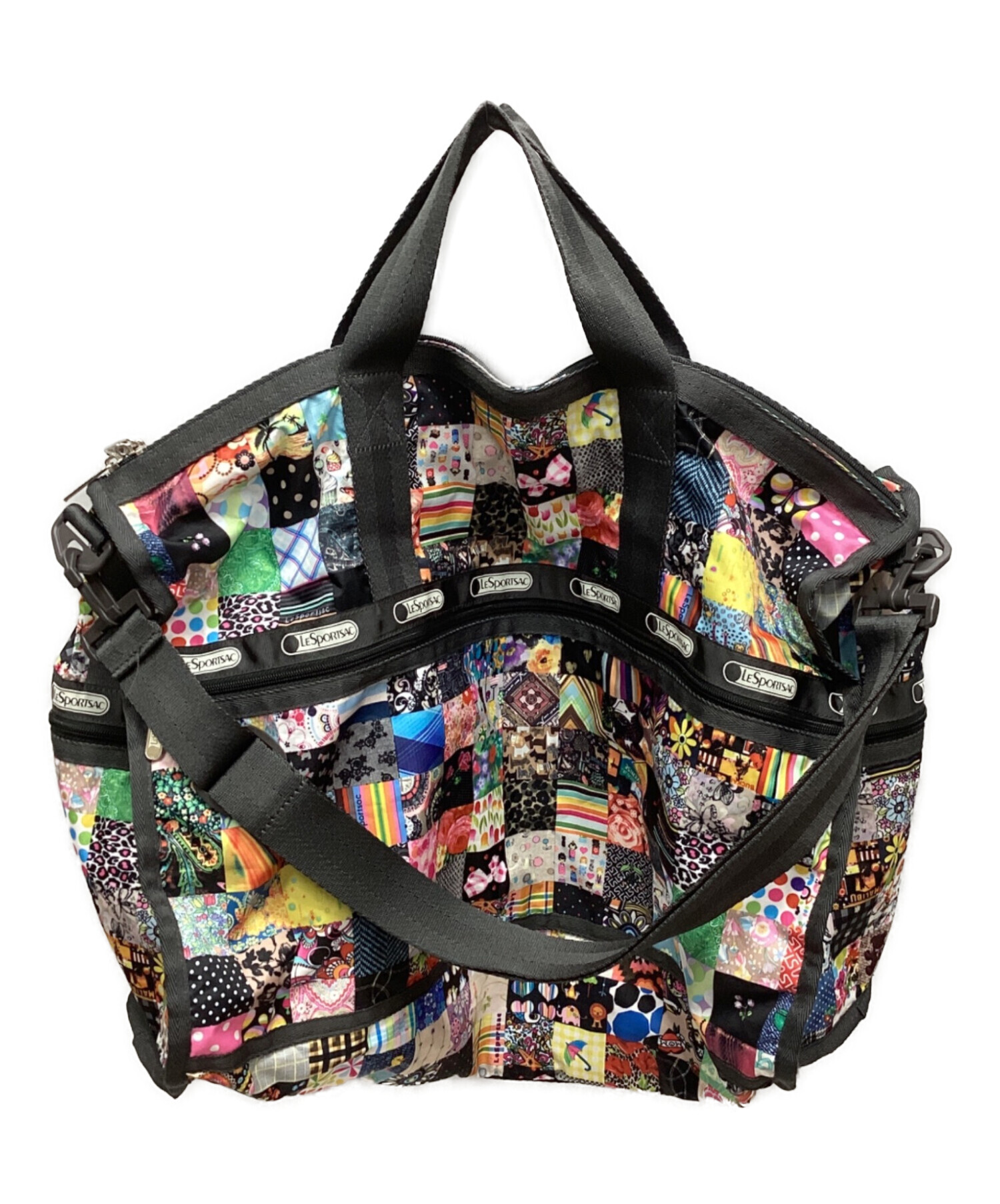 中古・古着通販】LeSportsac (レスポートサック) ボストンバッグ 