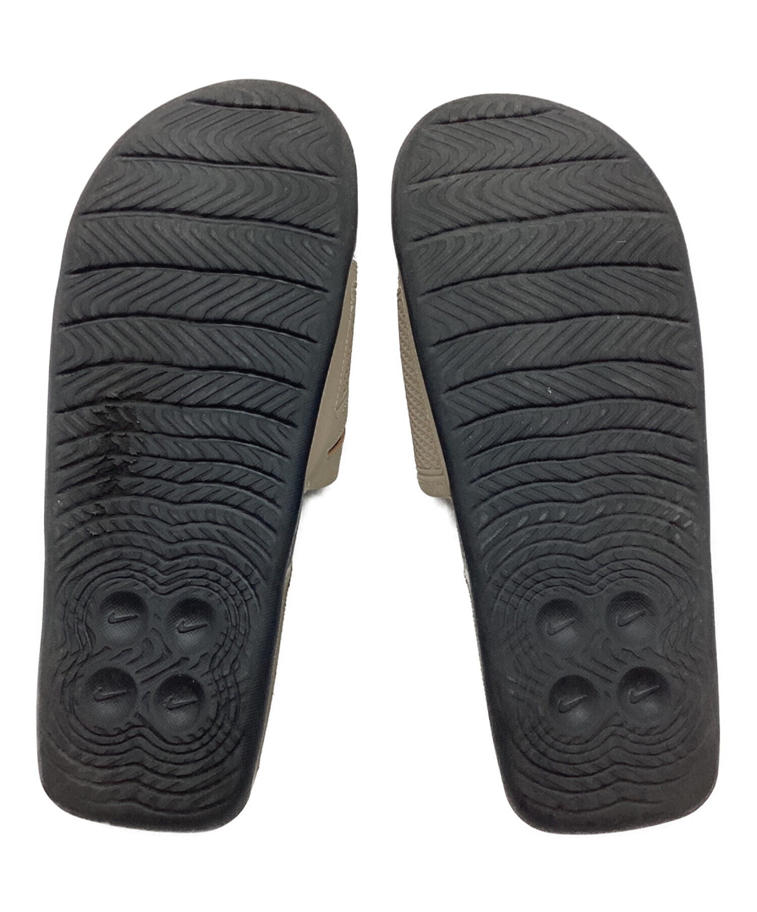 中古・古着通販】NIKE (ナイキ) サンダル ベージュ サイズ:27