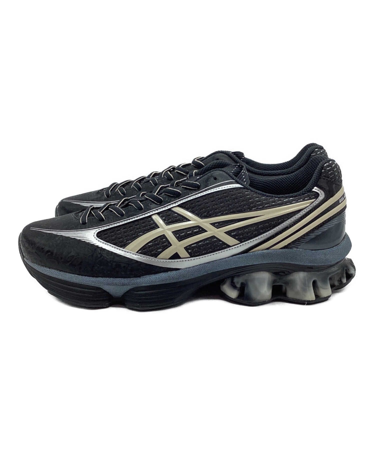 中古・古着通販】asics (アシックス) スニーカー ブラック サイズ:29