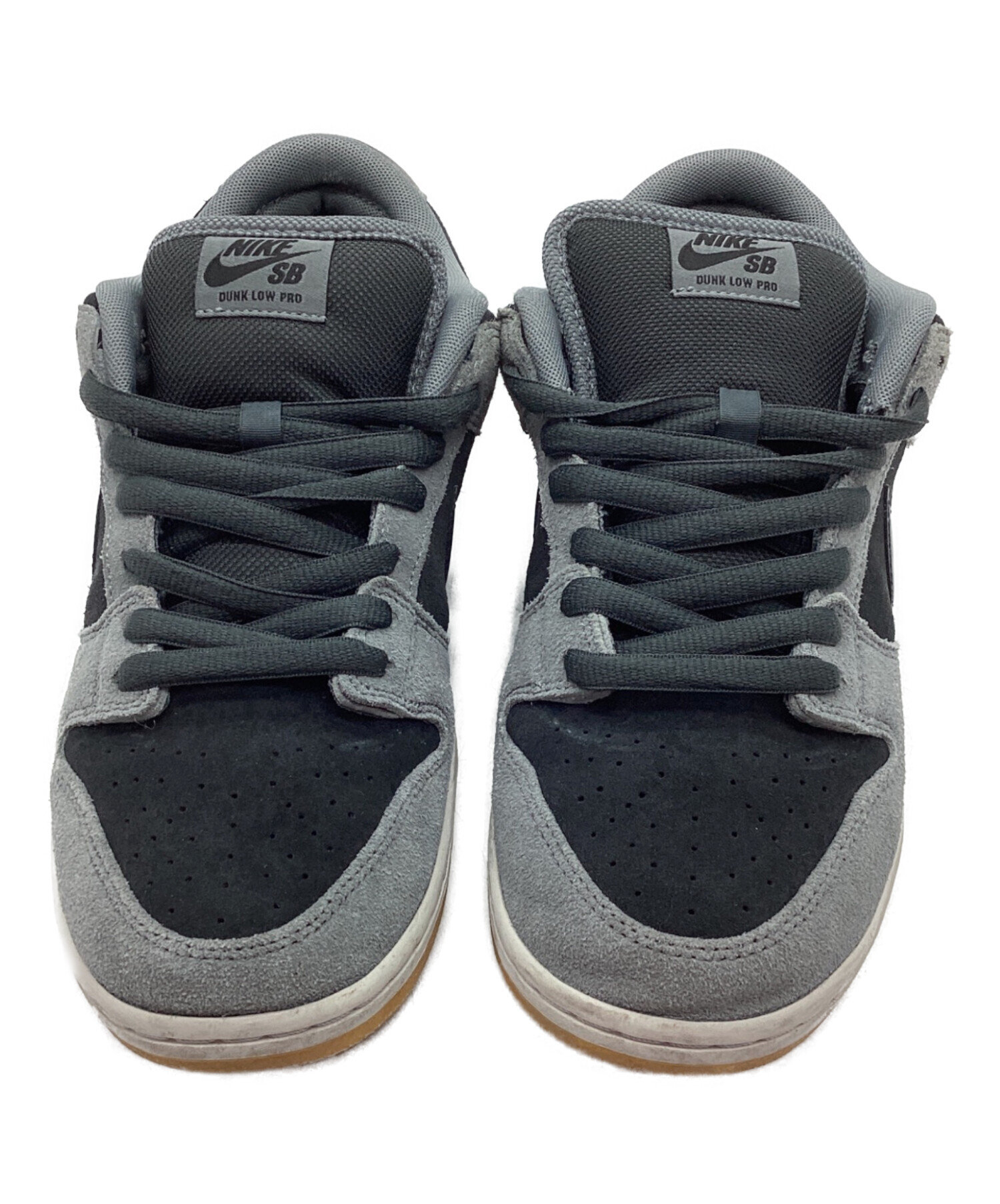 中古・古着通販】NIKE (ナイキ) スニーカー グレー×ブラック サイズ:28