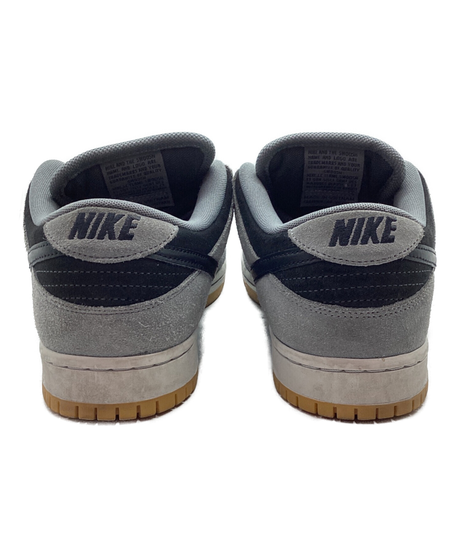中古・古着通販】NIKE (ナイキ) スニーカー グレー×ブラック サイズ:28