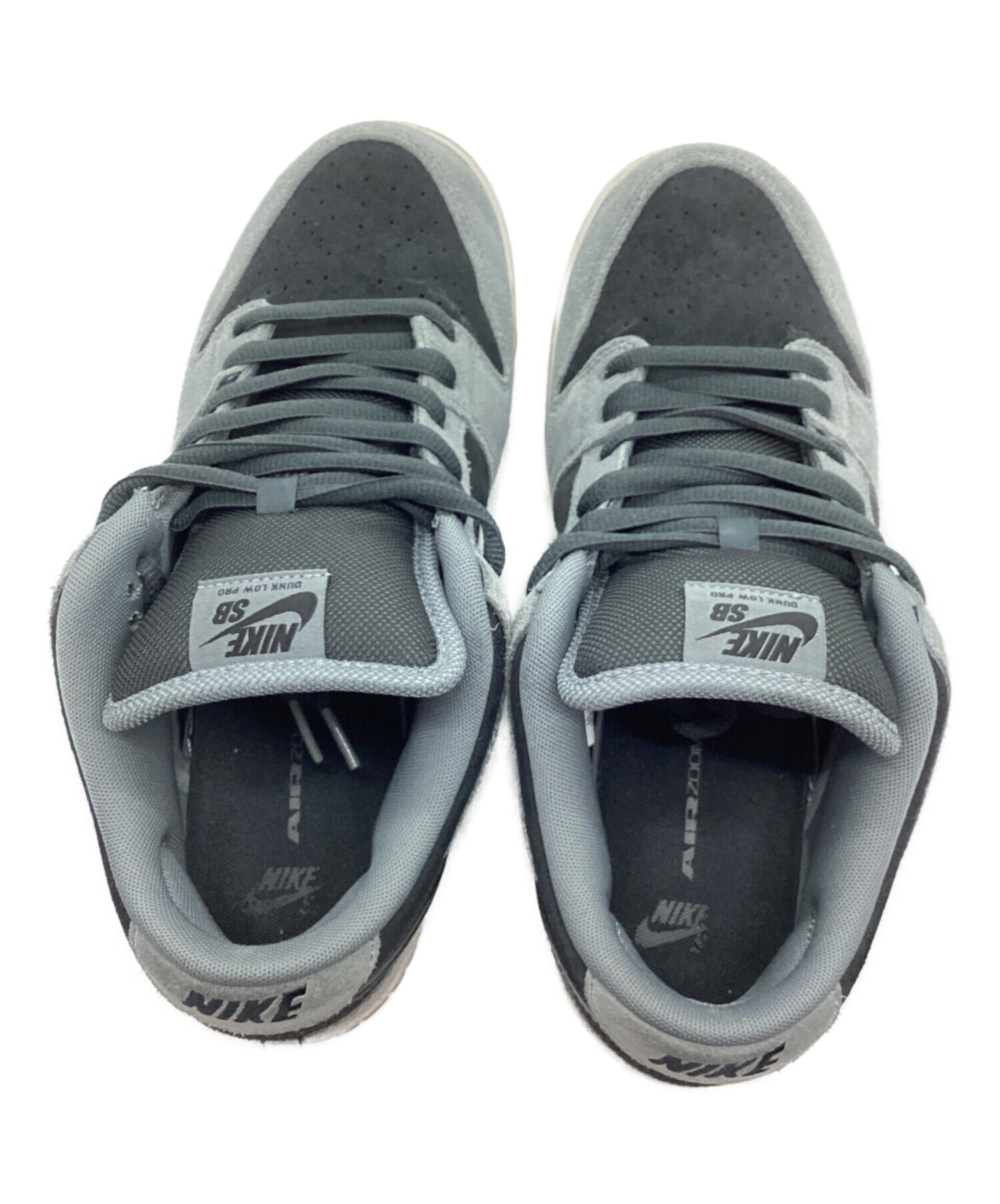 中古・古着通販】NIKE (ナイキ) スニーカー グレー×ブラック サイズ:28