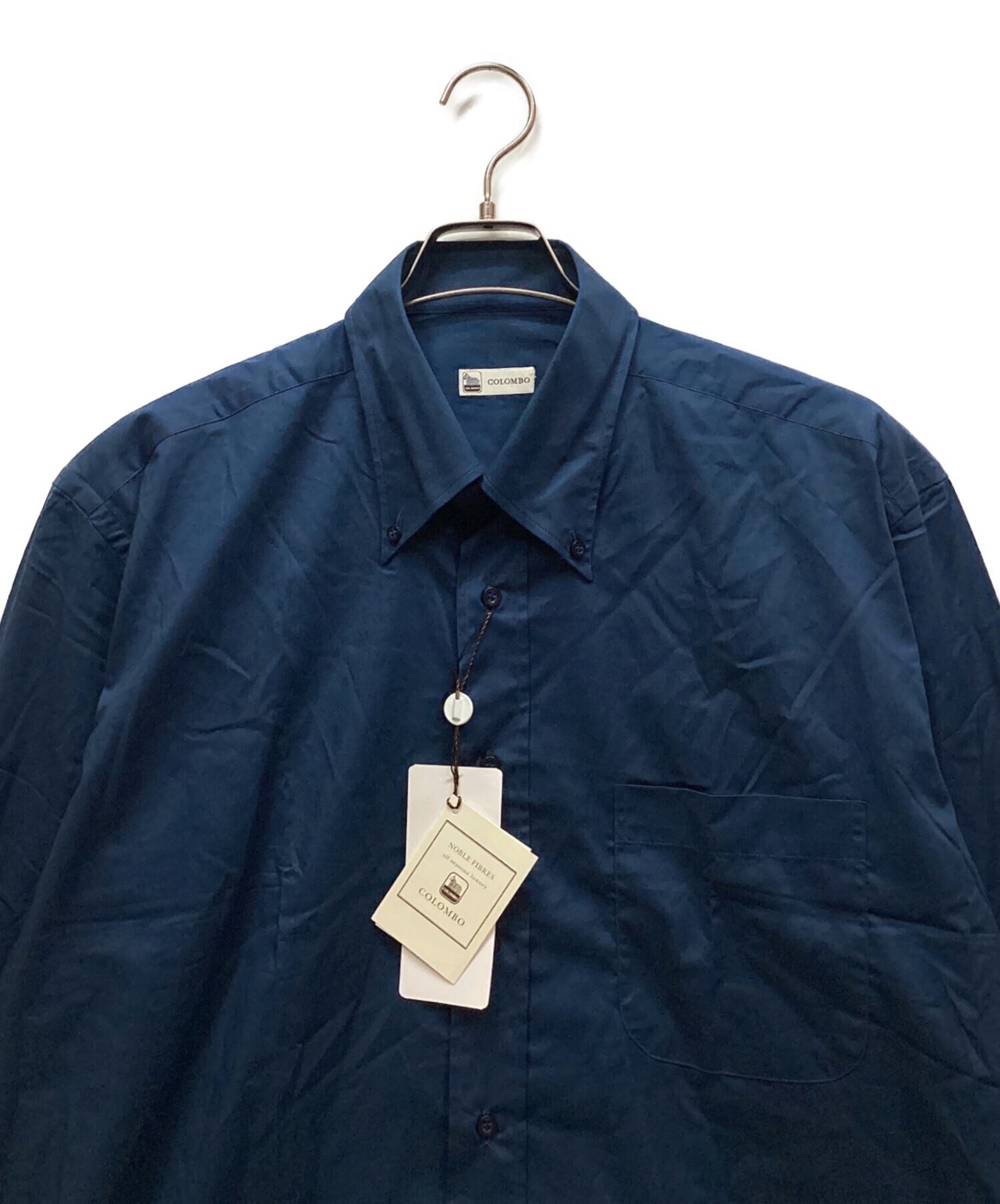 コロンボ様 中古・古着通販】COLOMBO (コロンボ) シャツ ネイビー サイズ:M 未使用
