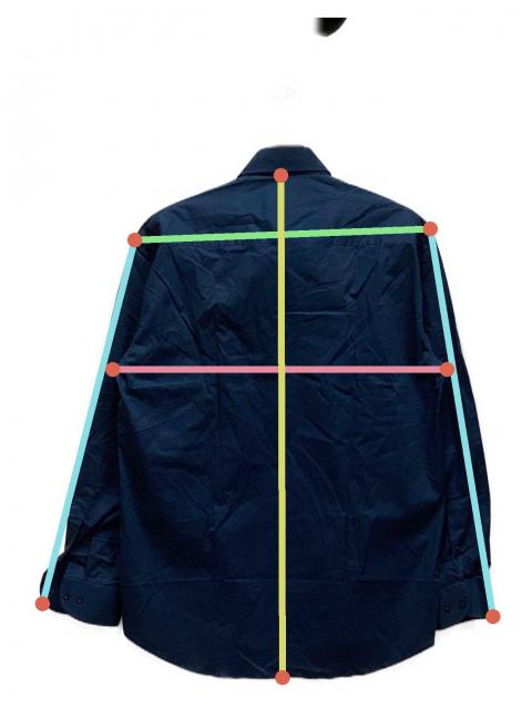 コロンボ様 中古・古着通販】COLOMBO (コロンボ) シャツ ネイビー サイズ:M 未使用