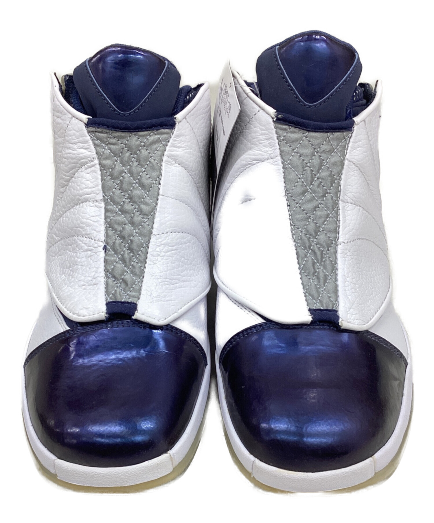 中古・古着通販】NIKE (ナイキ) スニーカー ホワイト×ネイビー サイズ 