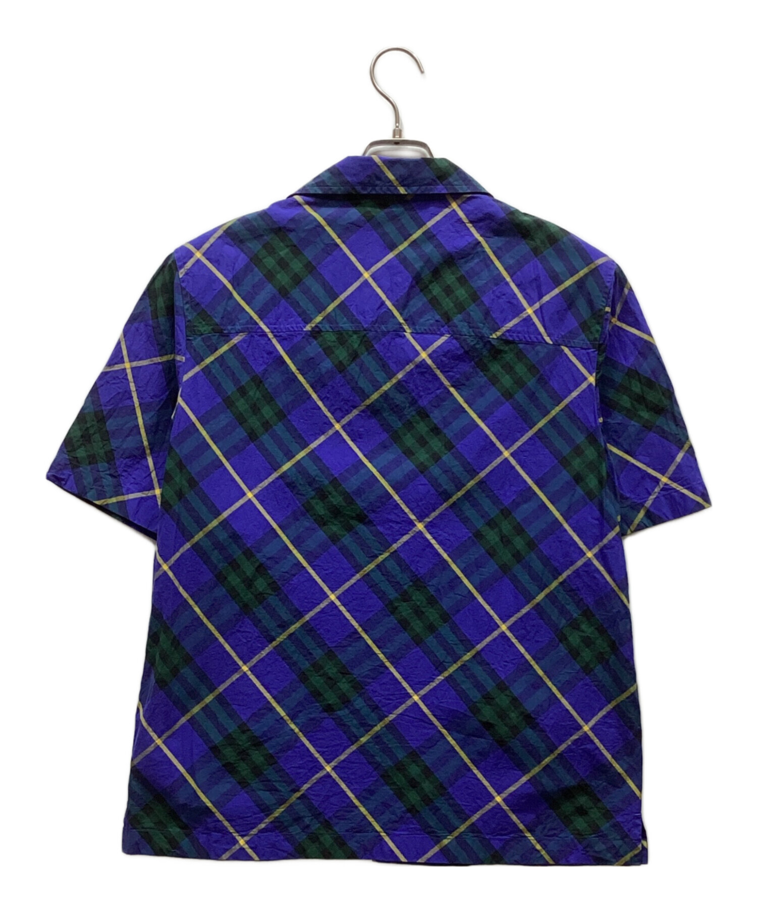中古・古着通販】BURBERRY (バーバリー) チェック柄ショートスリーブ