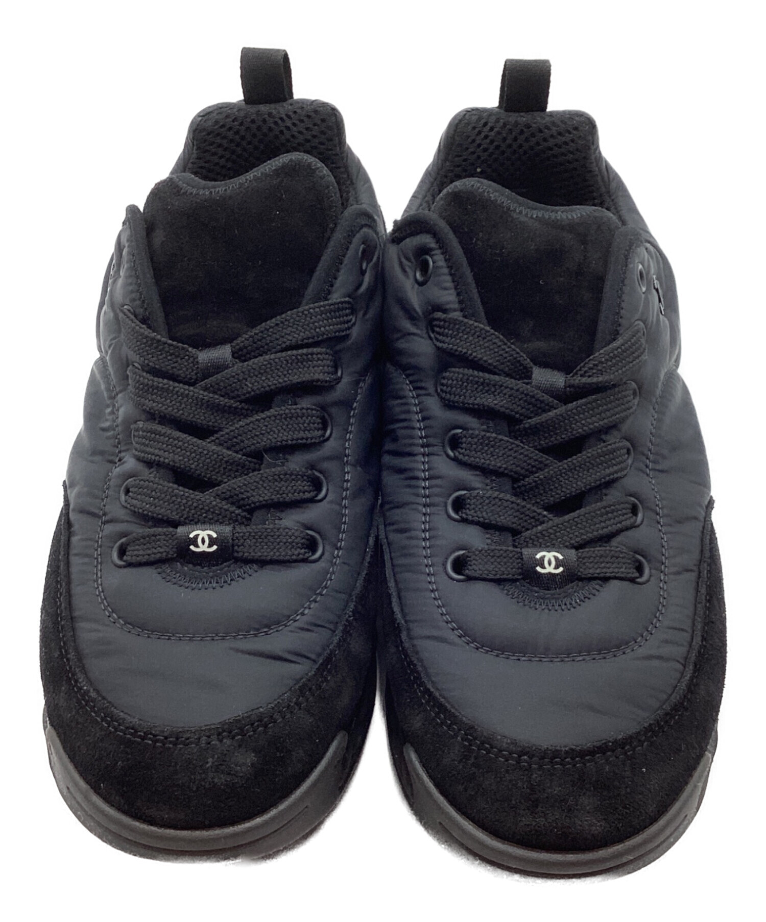 中古・古着通販】CHANEL (シャネル) スニーカー ブラック サイズ:41