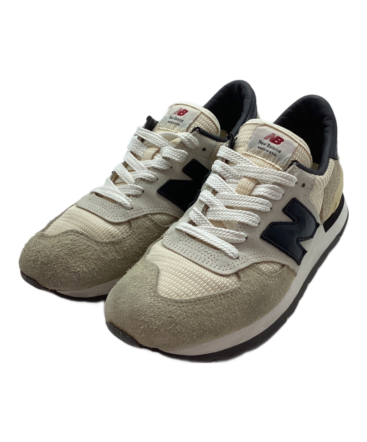 中古・古着通販】NEW BALANCE (ニューバランス) スニーカー アイボリー 
