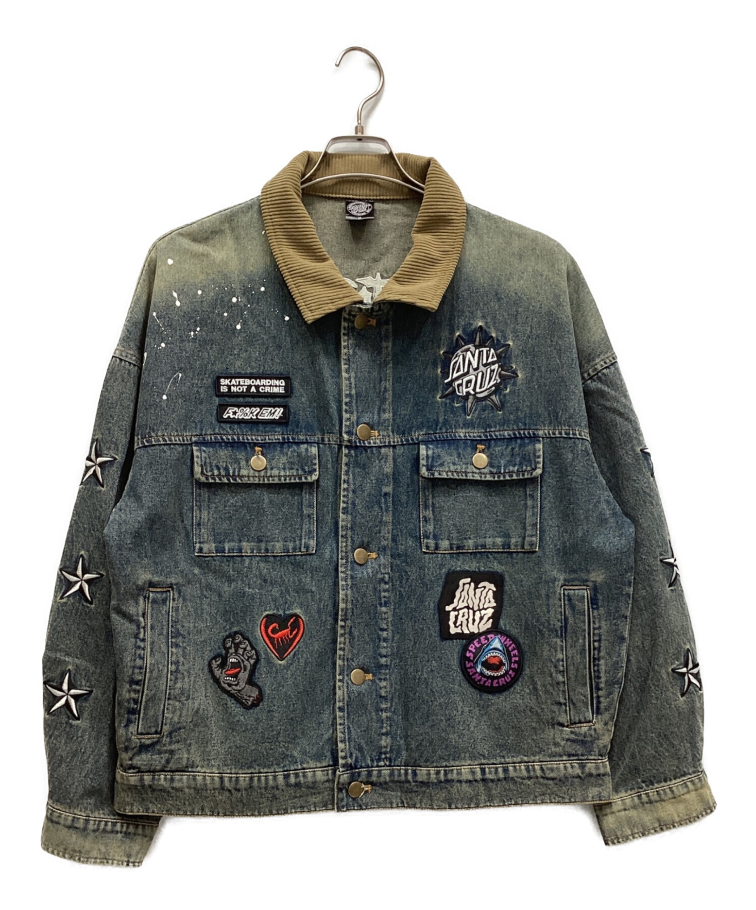 中古・古着通販】SANTA CRUZ (サンタクルーズ) デニムジャケット 