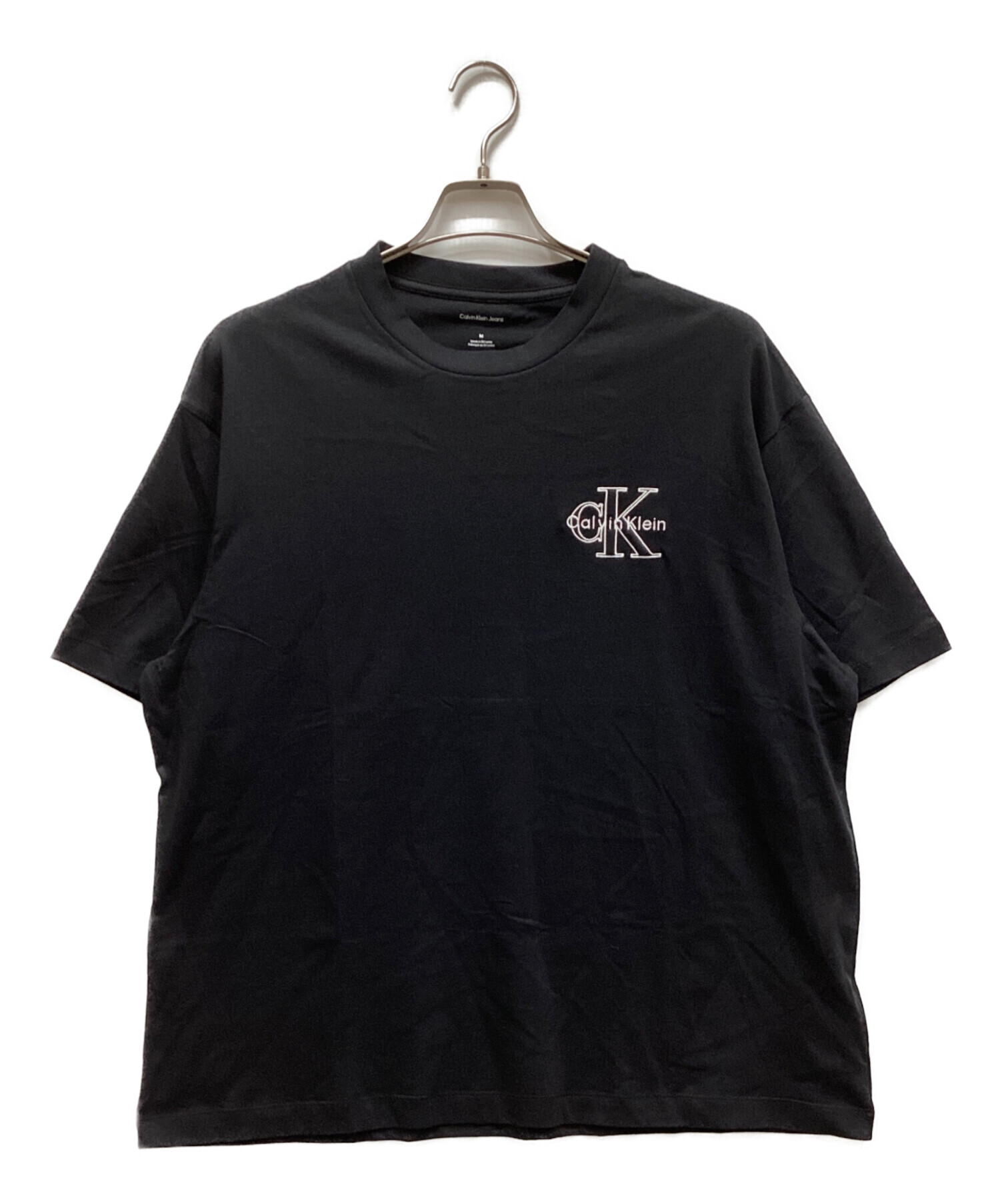 中古・古着通販】Calvin Klein (カルバンクライン) Tシャツ ブラック 