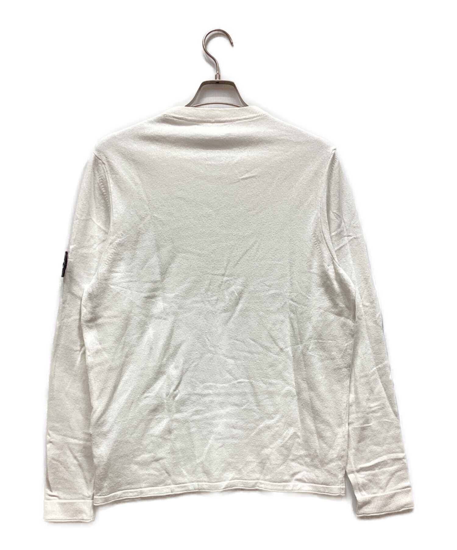 中古・古着通販】STONE ISLAND (ストーンアイランド) ニット ホワイト