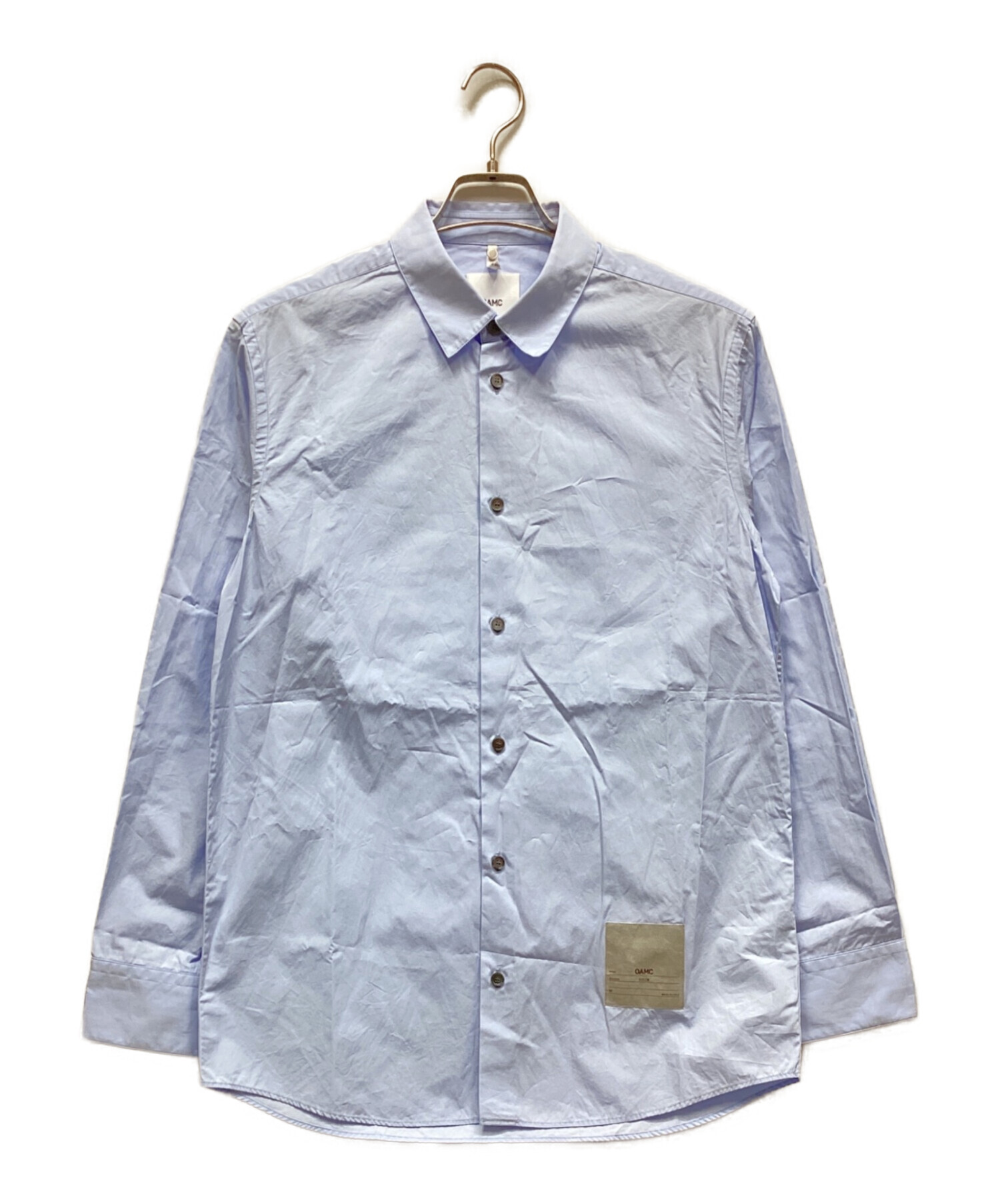 中古・古着通販】OAMC (オーエーエムシー) シャツ ブルー サイズ:XS