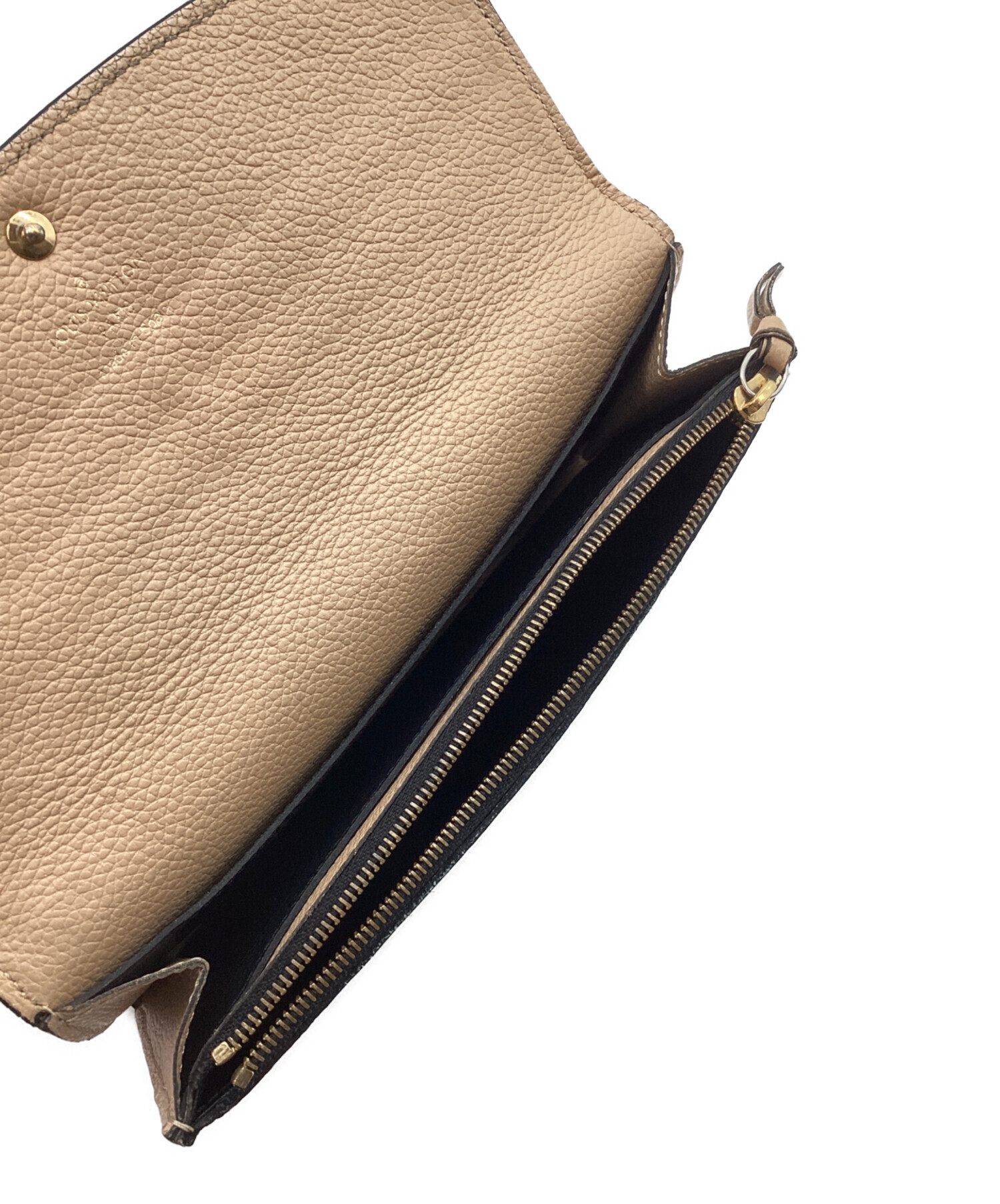 中古・古着通販】LOUIS VUITTON (ルイ ヴィトン) 長財布 ブラック