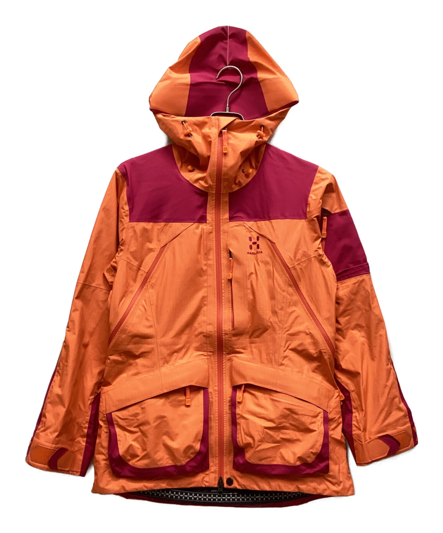 ホグロフス HAGLOFS ナイロンジャケット 中古・古着通販】HAGLOFS (ホグロフス) ナイロンジャケット オレンジ
