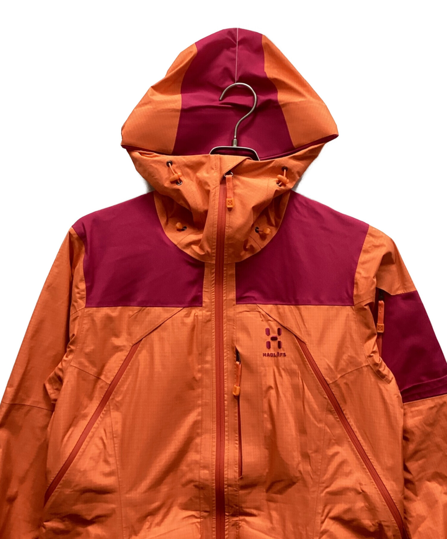 中古・古着通販】HAGLOFS (ホグロフス) ナイロンジャケット オレンジ