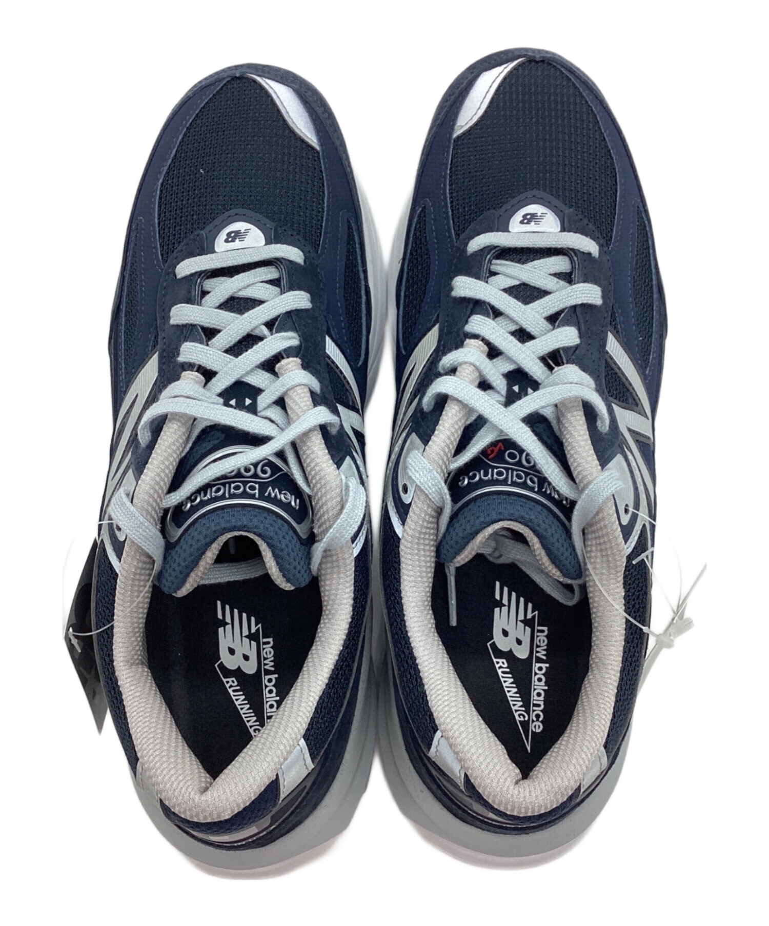 New Balance ニューバランス スニーカー 28cm 白xエンジx紺 【古着】【中古】 中古・古着通販】NEW BALANCE (ニューバランス) スニーカー ネイビー